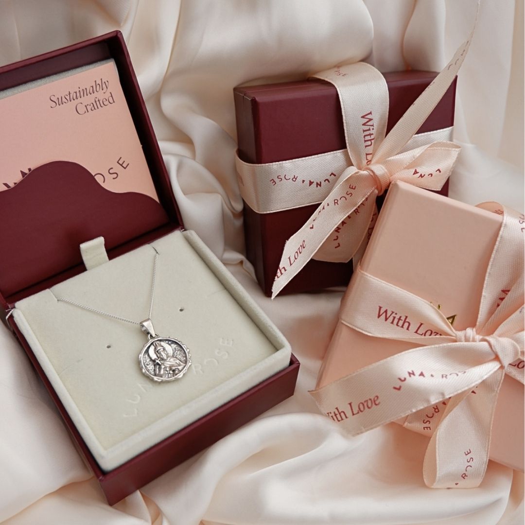 Silver St Florian Pendant - Patron Saint of Protection, Bravery & Service