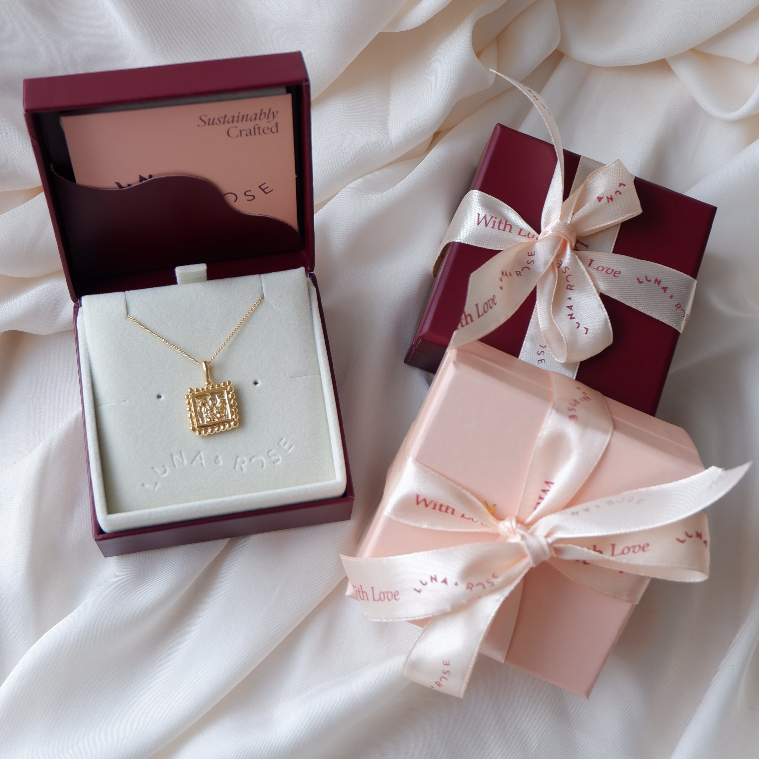 St Michael in packaging Luna and Rose