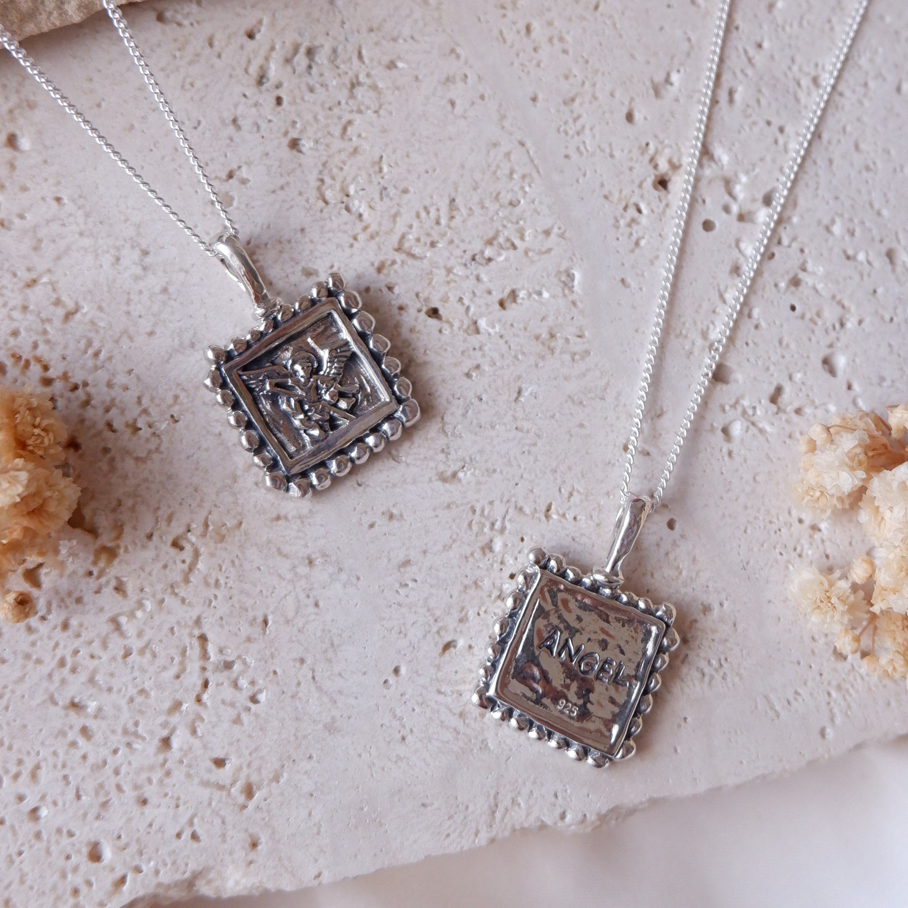 St Michael - Patron Saint of Protection & Overcoming Challenges - Silver