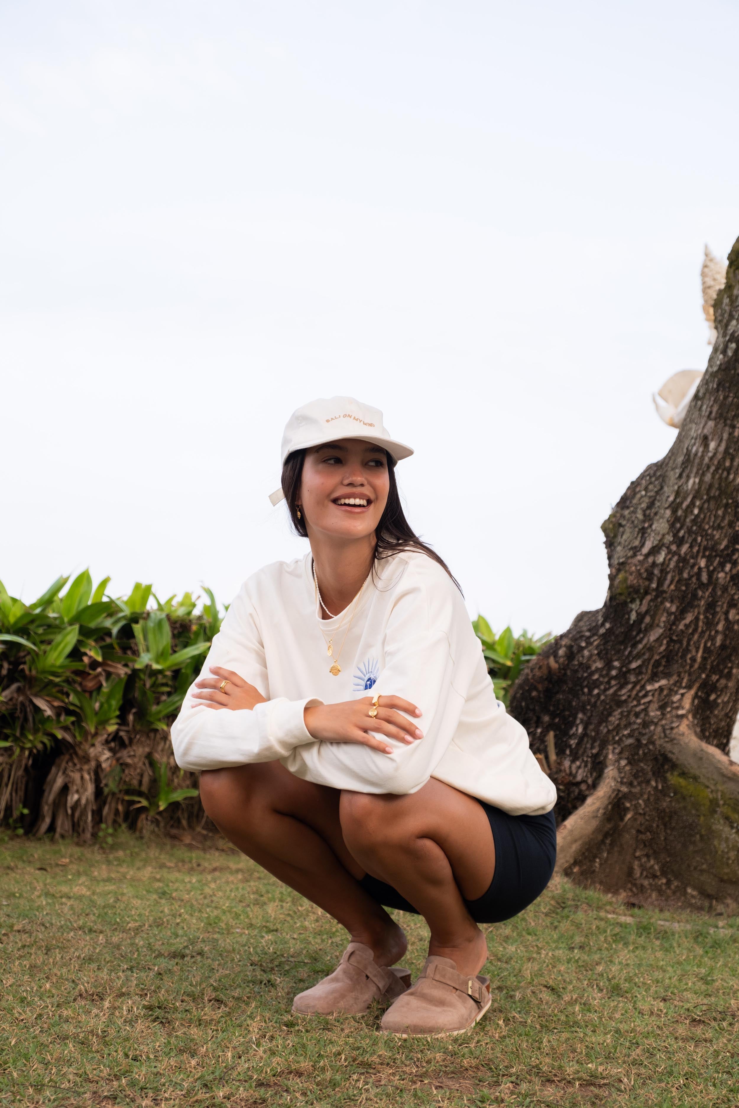 Sunshine Lagi Oversized Jumper Limited Edition - Coconut