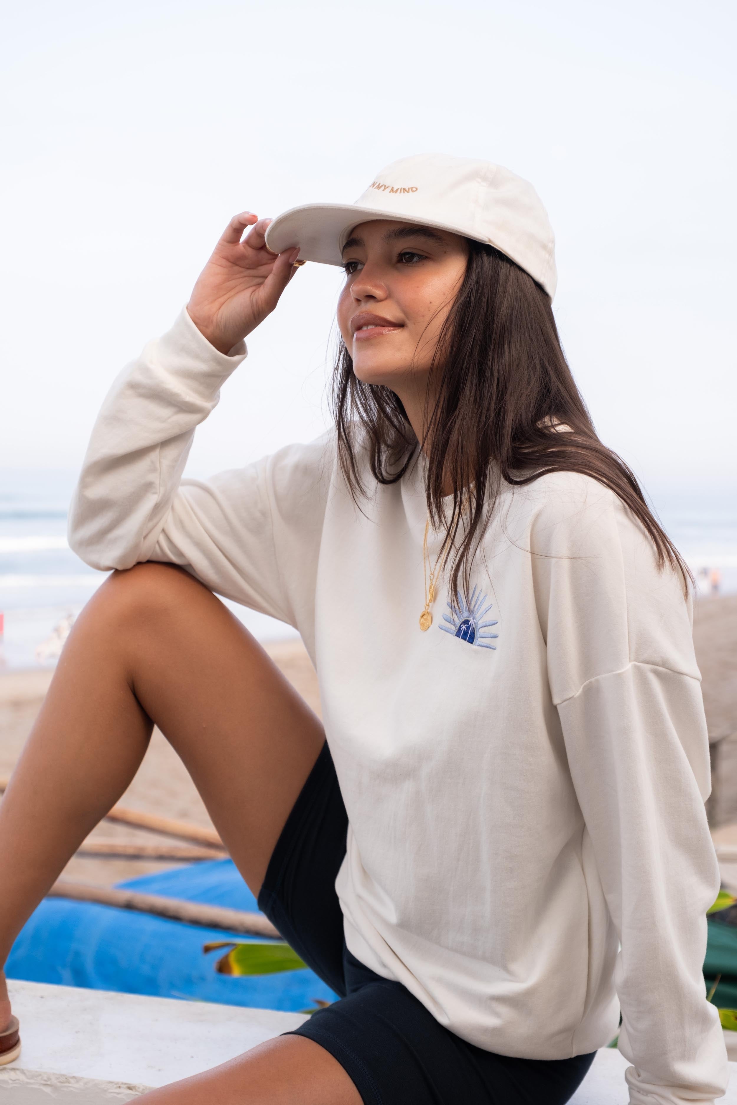 Sunshine Lagi Oversized Jumper Limited Edition - Coconut