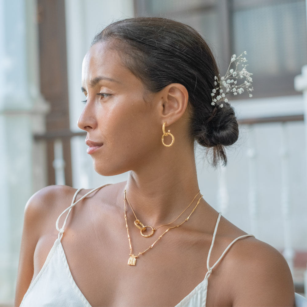 Support Necklace - Gold Eco-friendly Balinese accessories