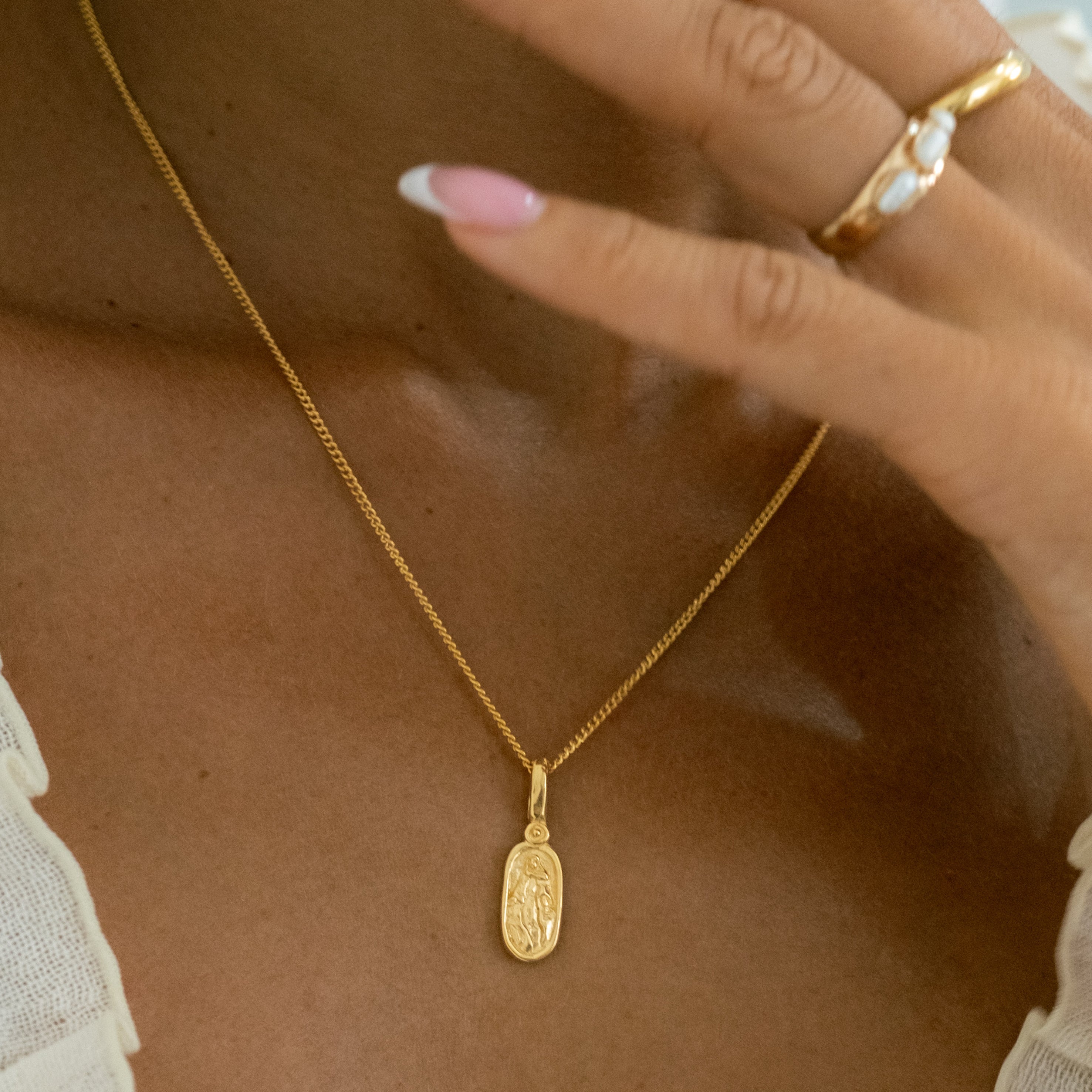 Virgin Mary - Symbol of Grace, Compassion & Love - Gold