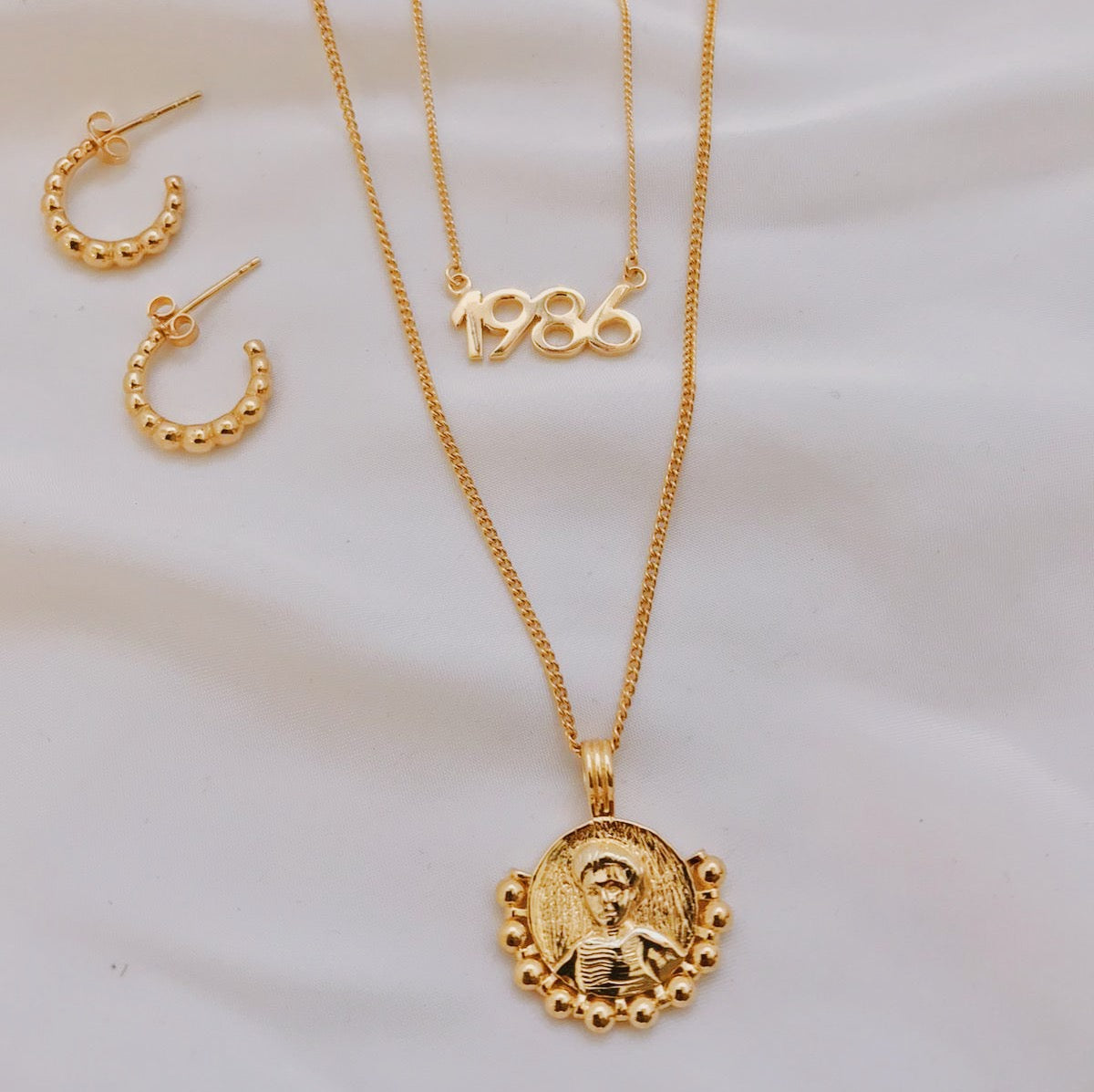 Custom Name Necklace - Gold **Recycled Sterling Silver**