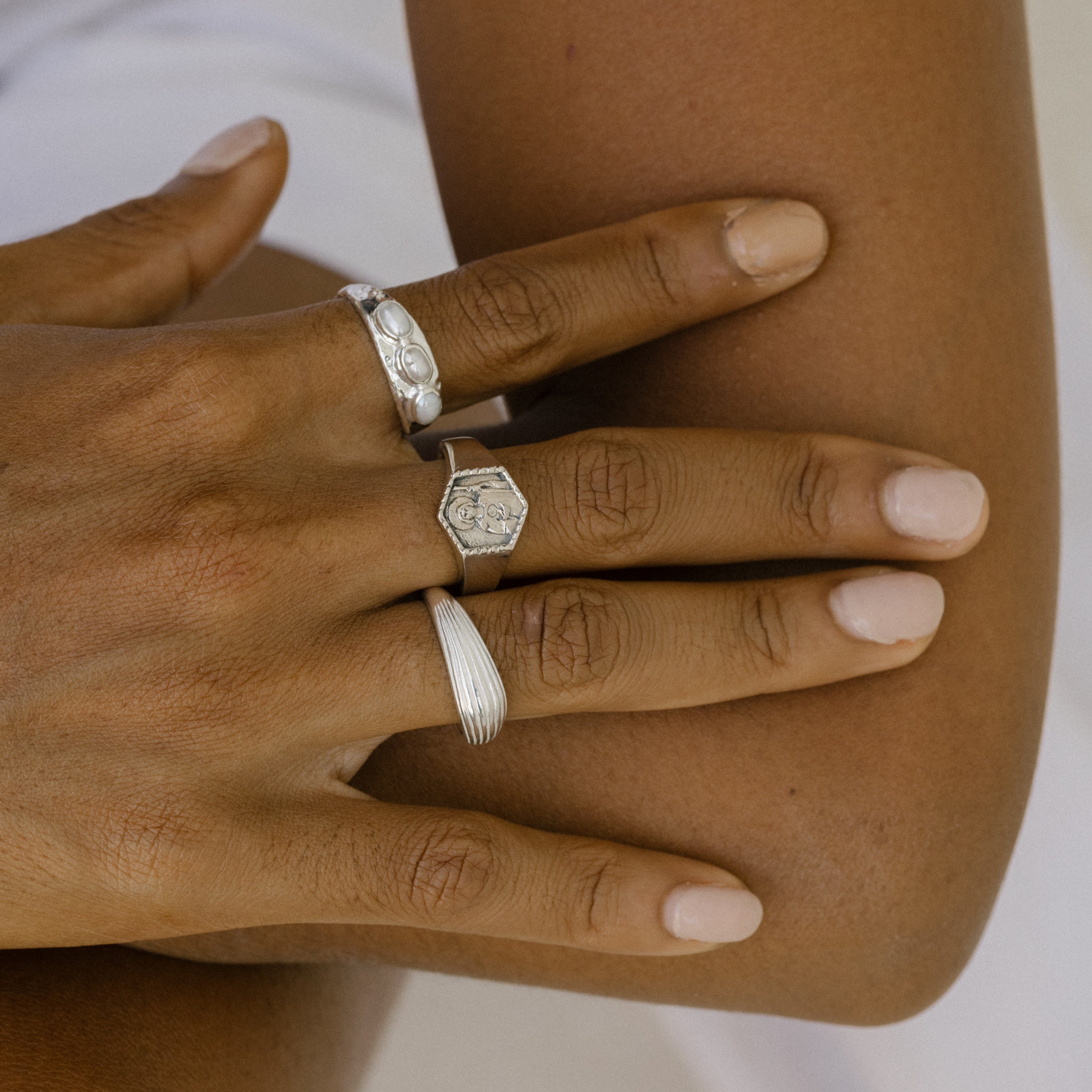 Sustainable jewellery brand Whitney Ring - Silver