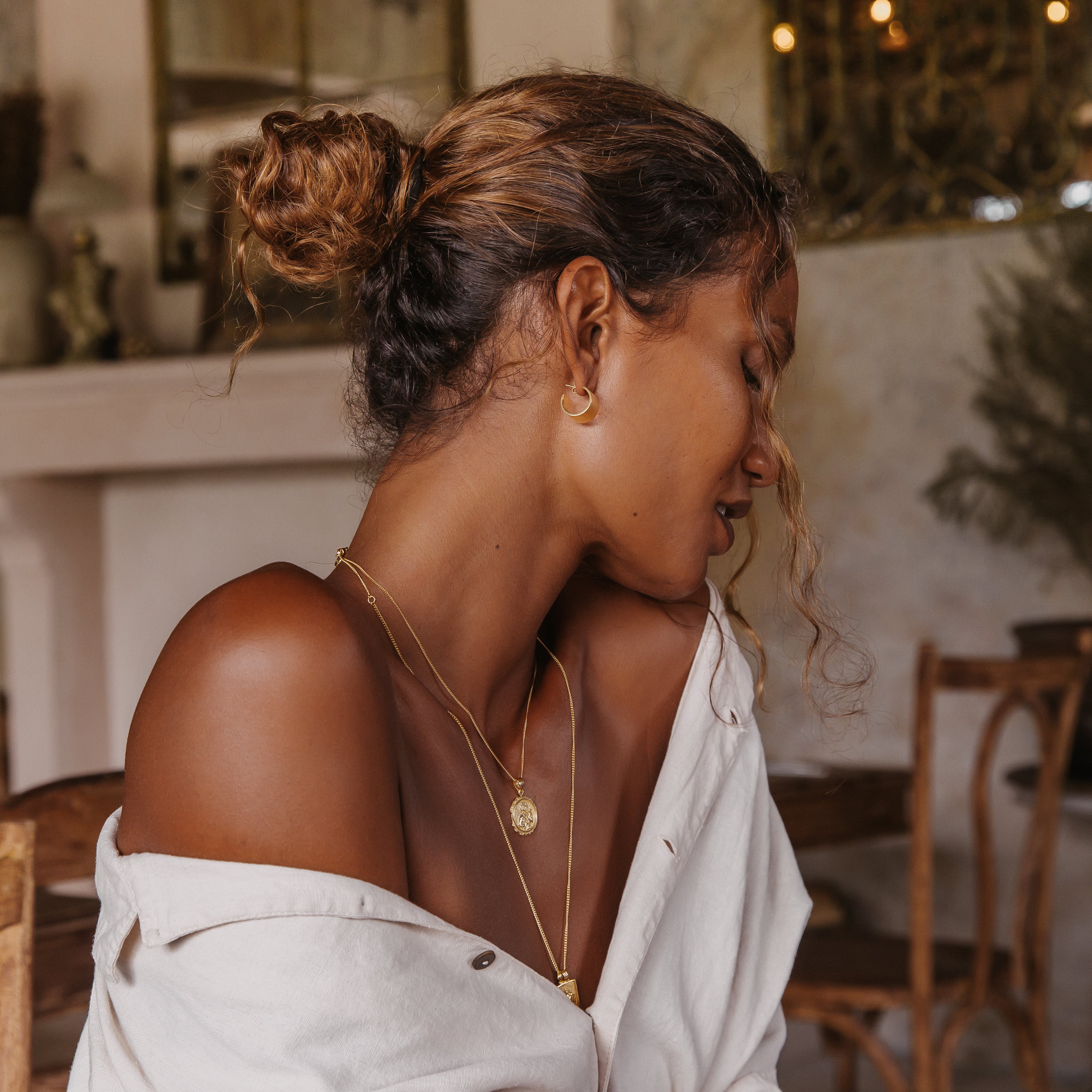 Luna & Rose Salerno Sleepers - Gold