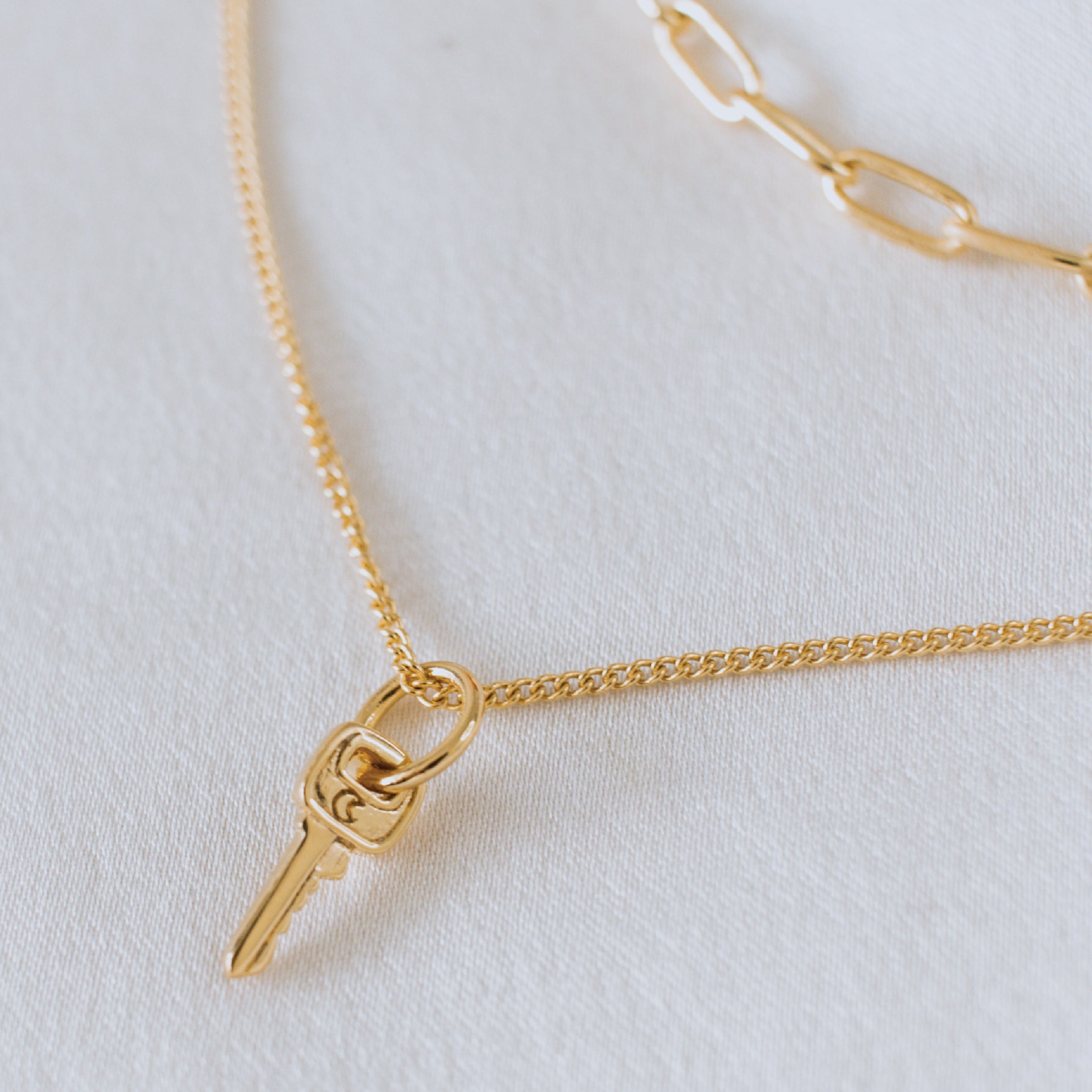 Lock & Key BFF Necklace SET - Mixed