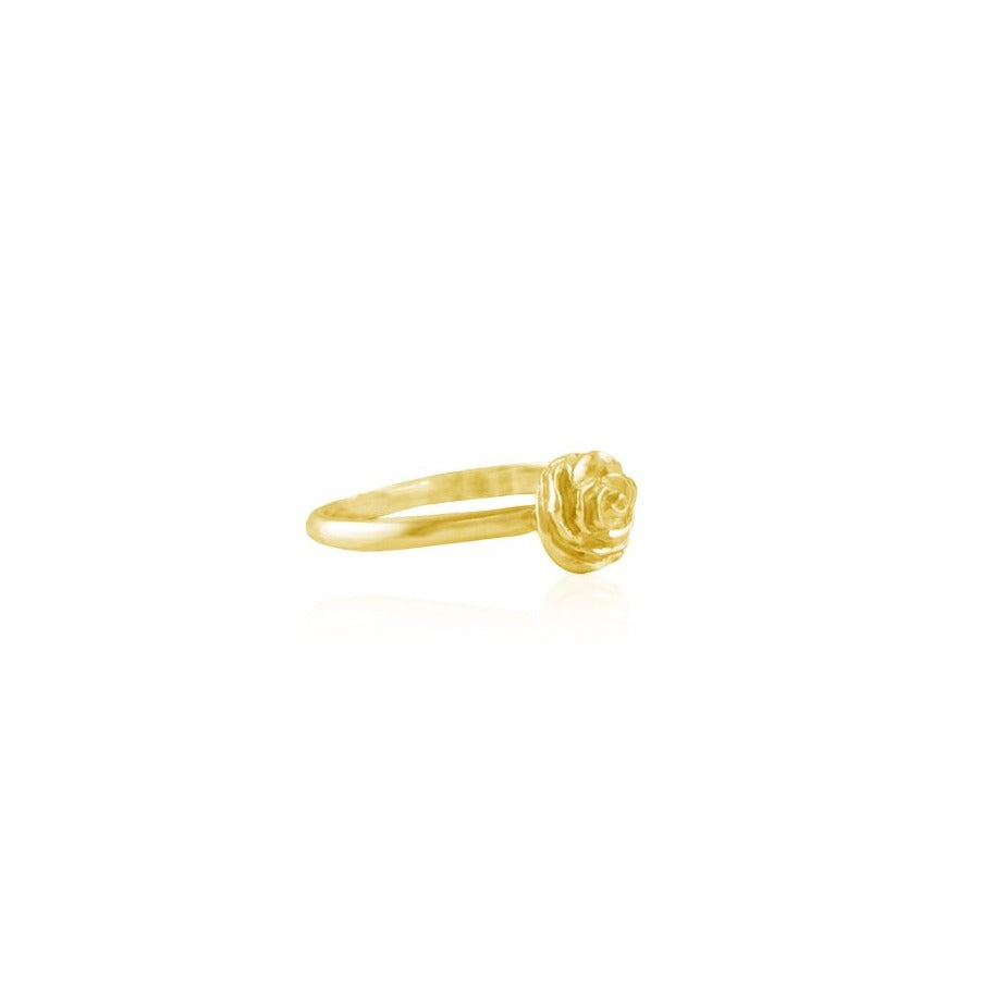 Luna & Rose Desert Rose Ring in 18kt Gold