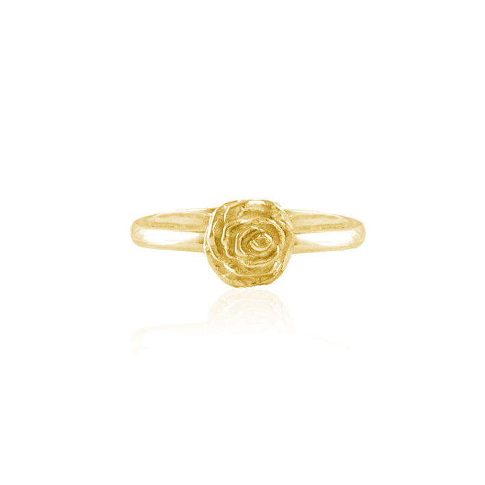 Luna & Rose Desert Rose Ring in 18kt Gold