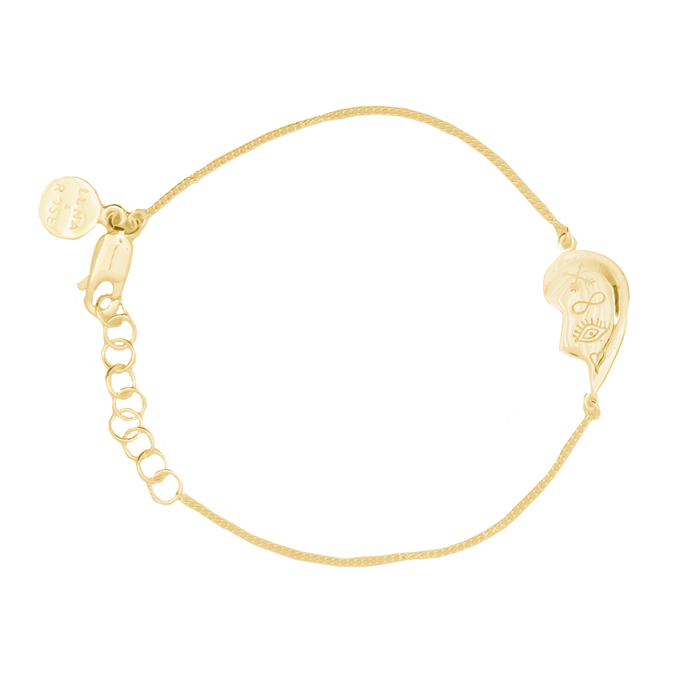 BFF Broken Heart Bracelet SET - Gold