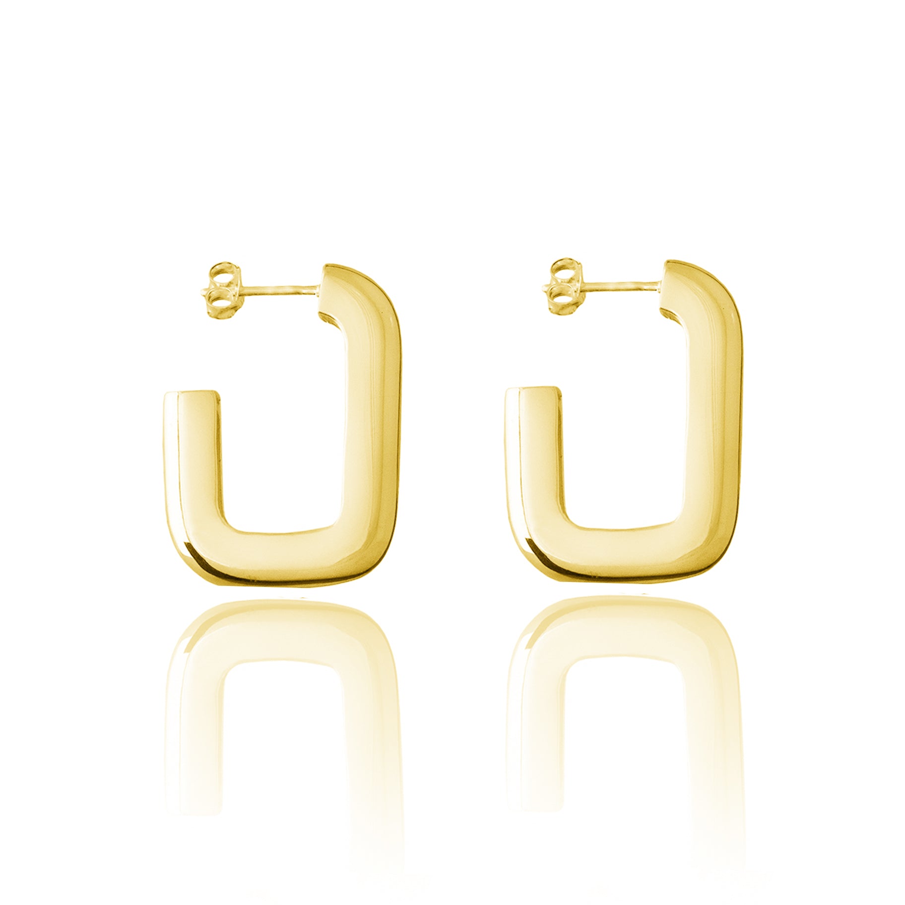 Elena Hoops - Gold