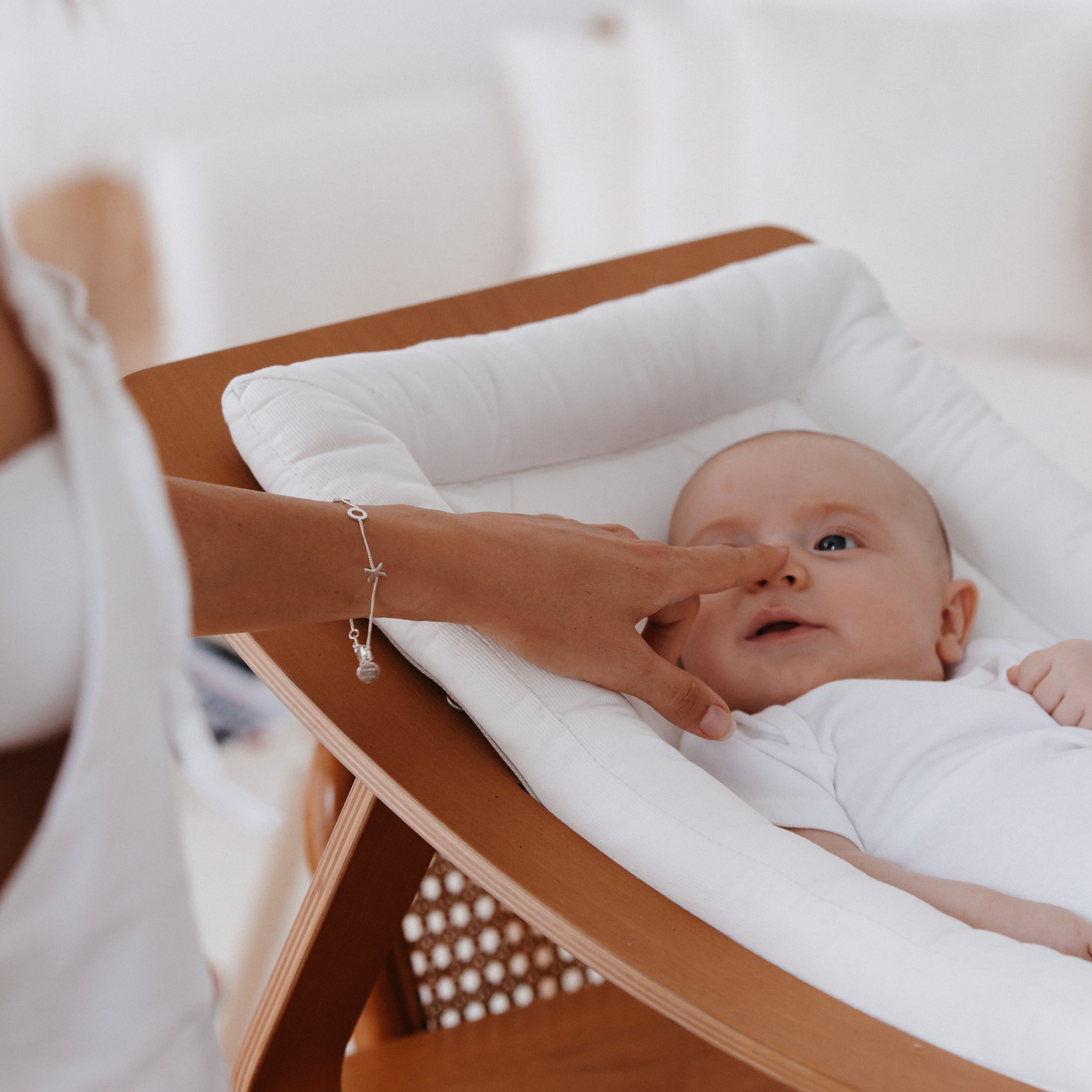 Luna & Rose Recycled Sterling Silver XOXO Bracelet