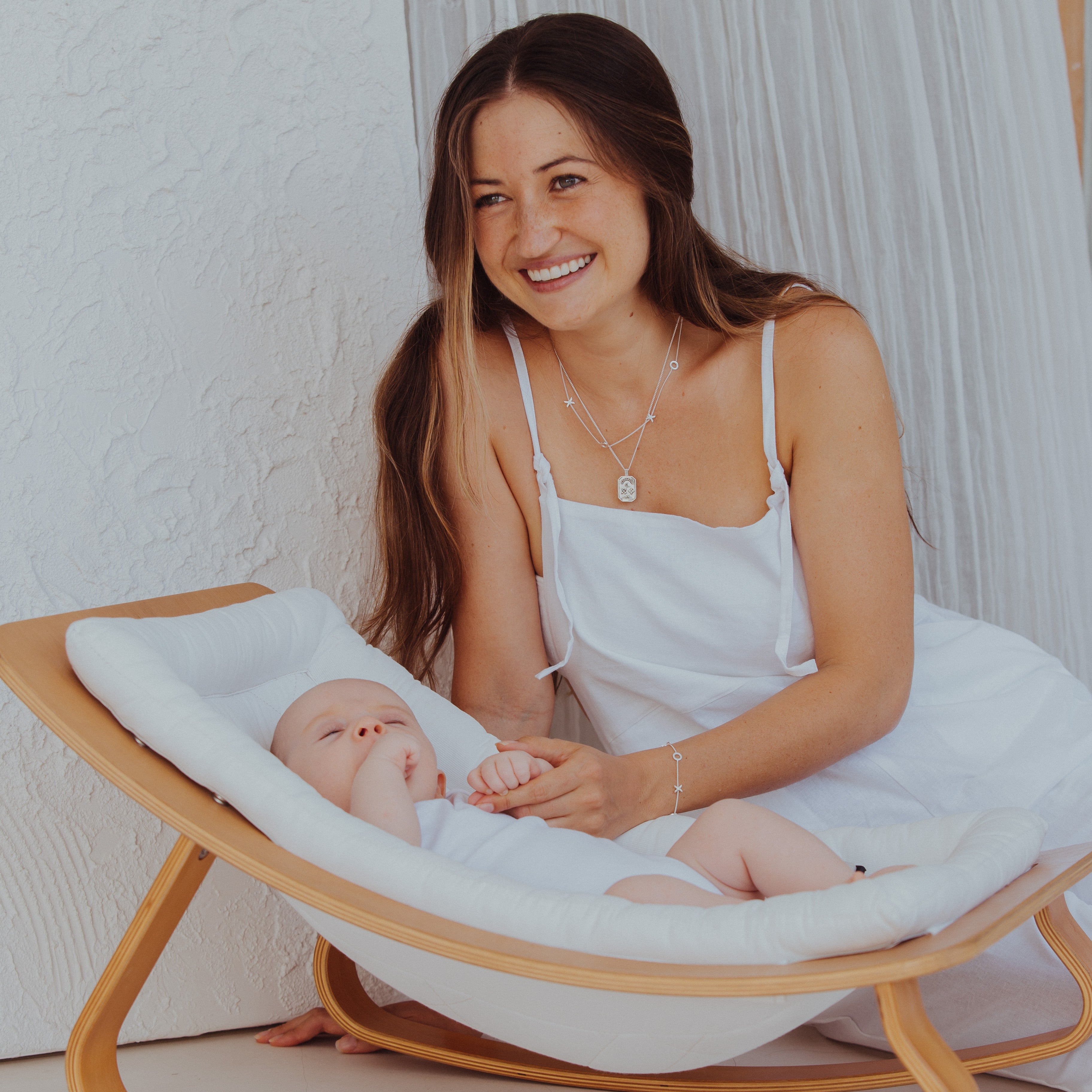 Luna & Rose XOXO Necklace - Silver