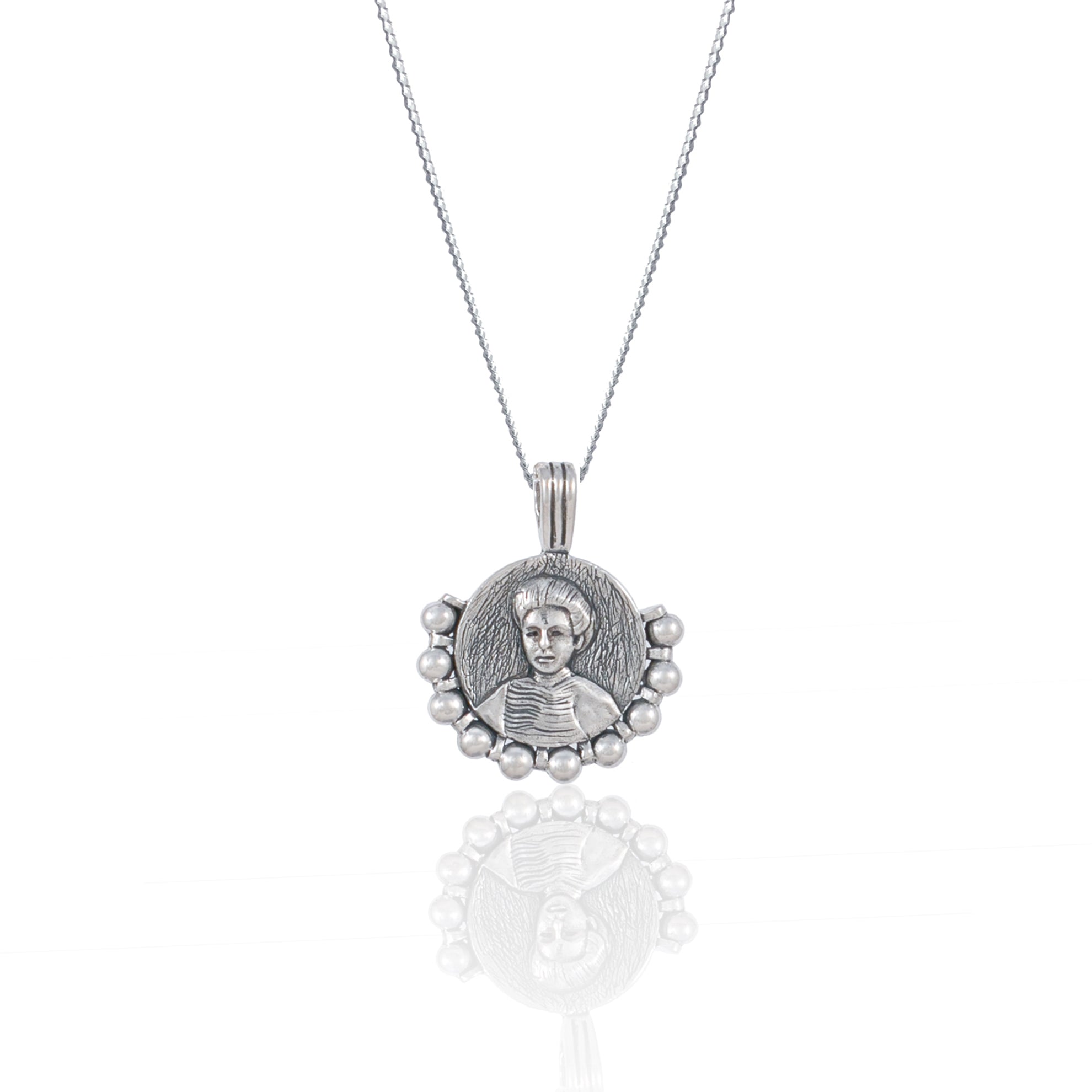 Kate Shepherd Pendant for Independence Necklace - Silver