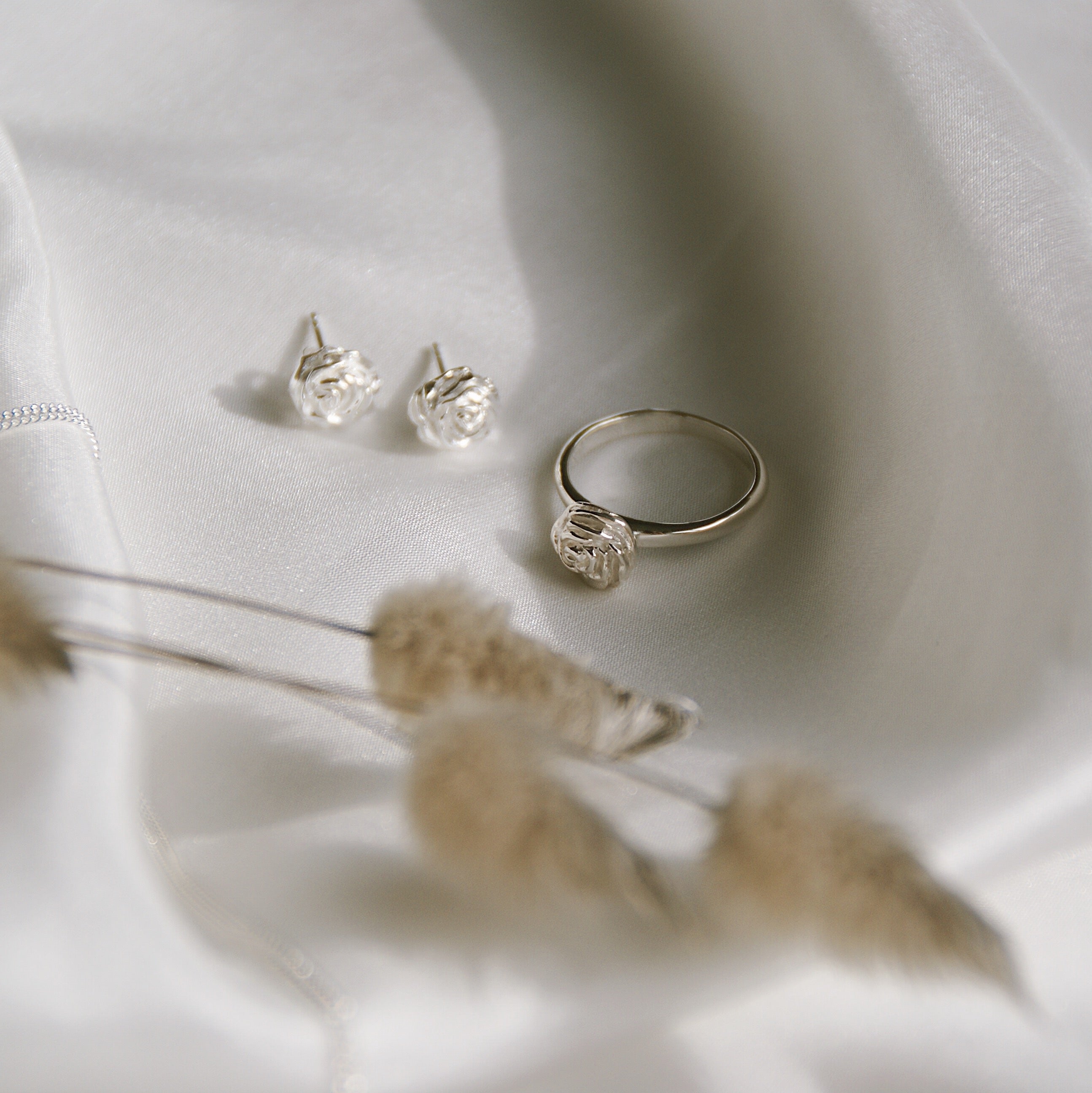 Luna & Rose Desert Rose Ring - Sterling Silver