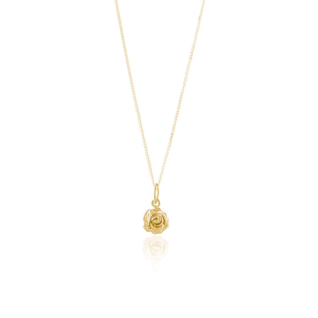 Luna & Rose Desert Rose Necklace in Gold