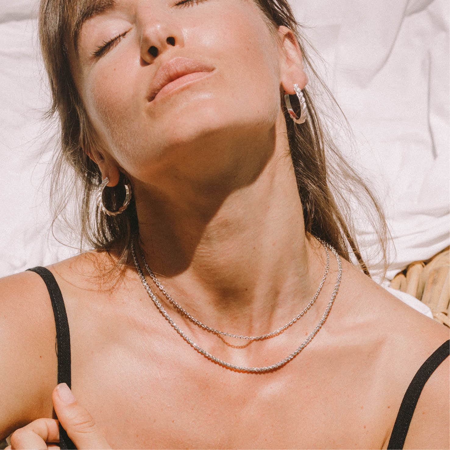 Rhode Island Twisted Rope Chain - Silver