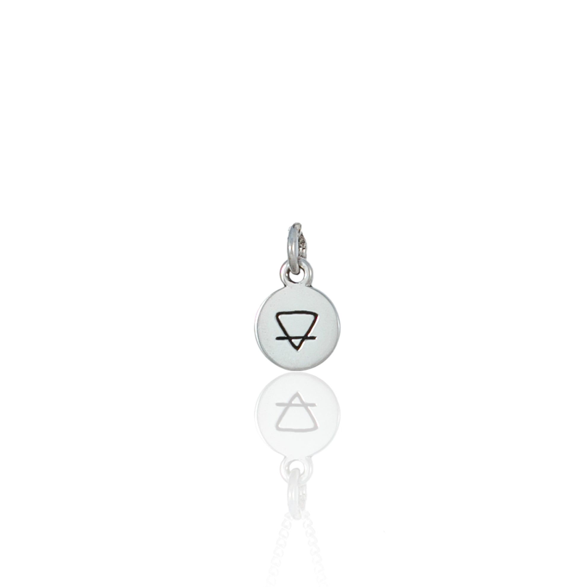 Earth Sign Mini Charm - Silver