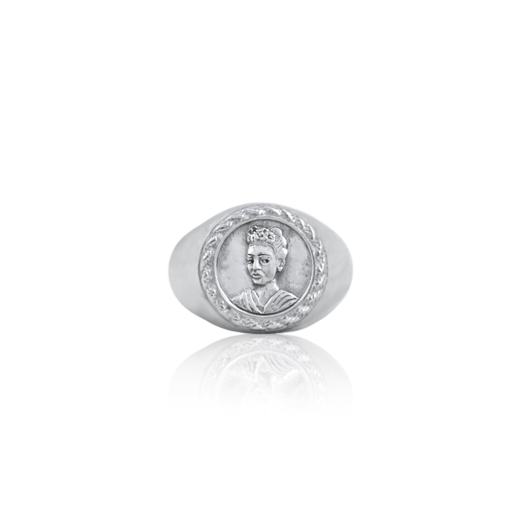 Frida Kahlo MAGDALENA SIGNET RING - SILVER