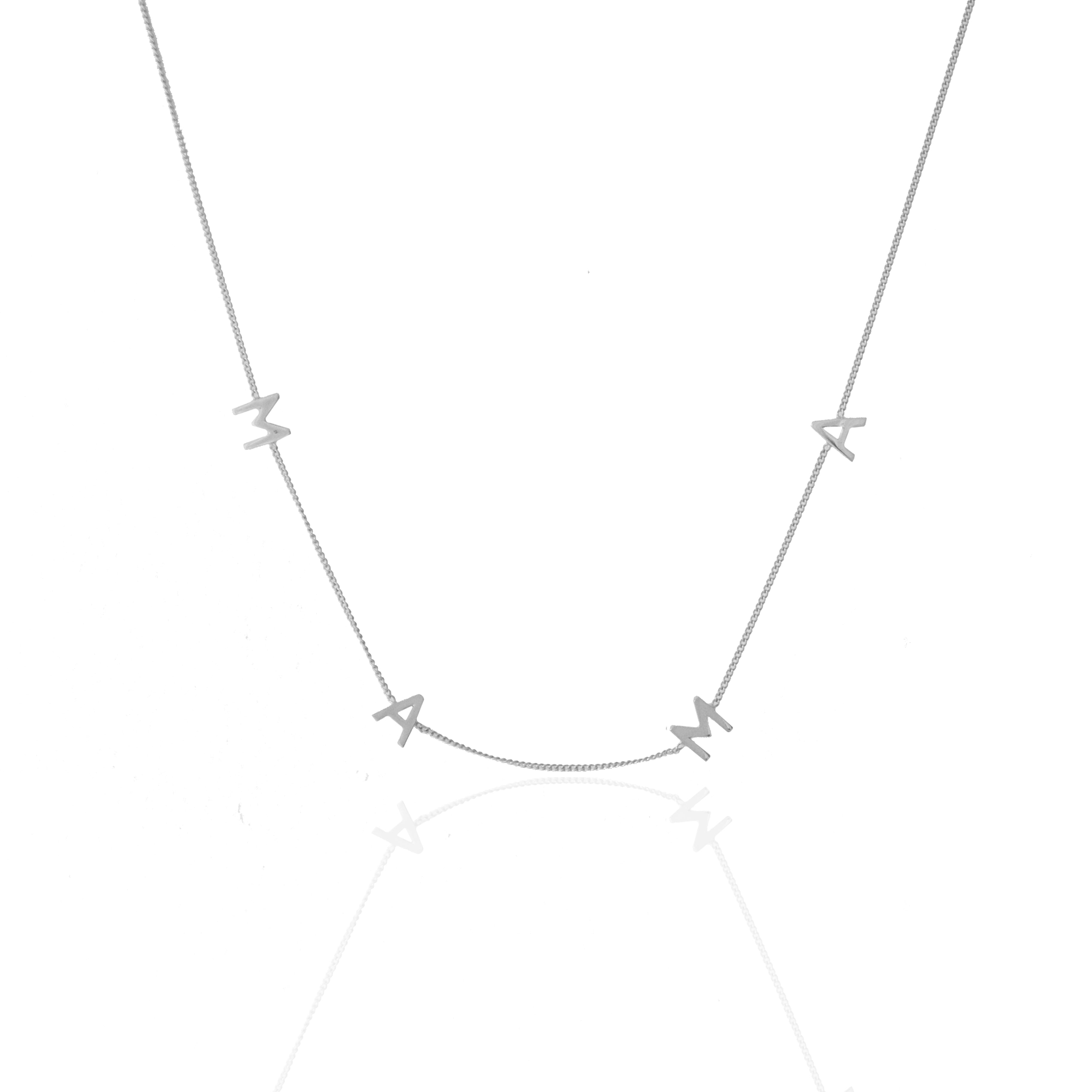 Luna & Rose MAMA Necklace - Silver