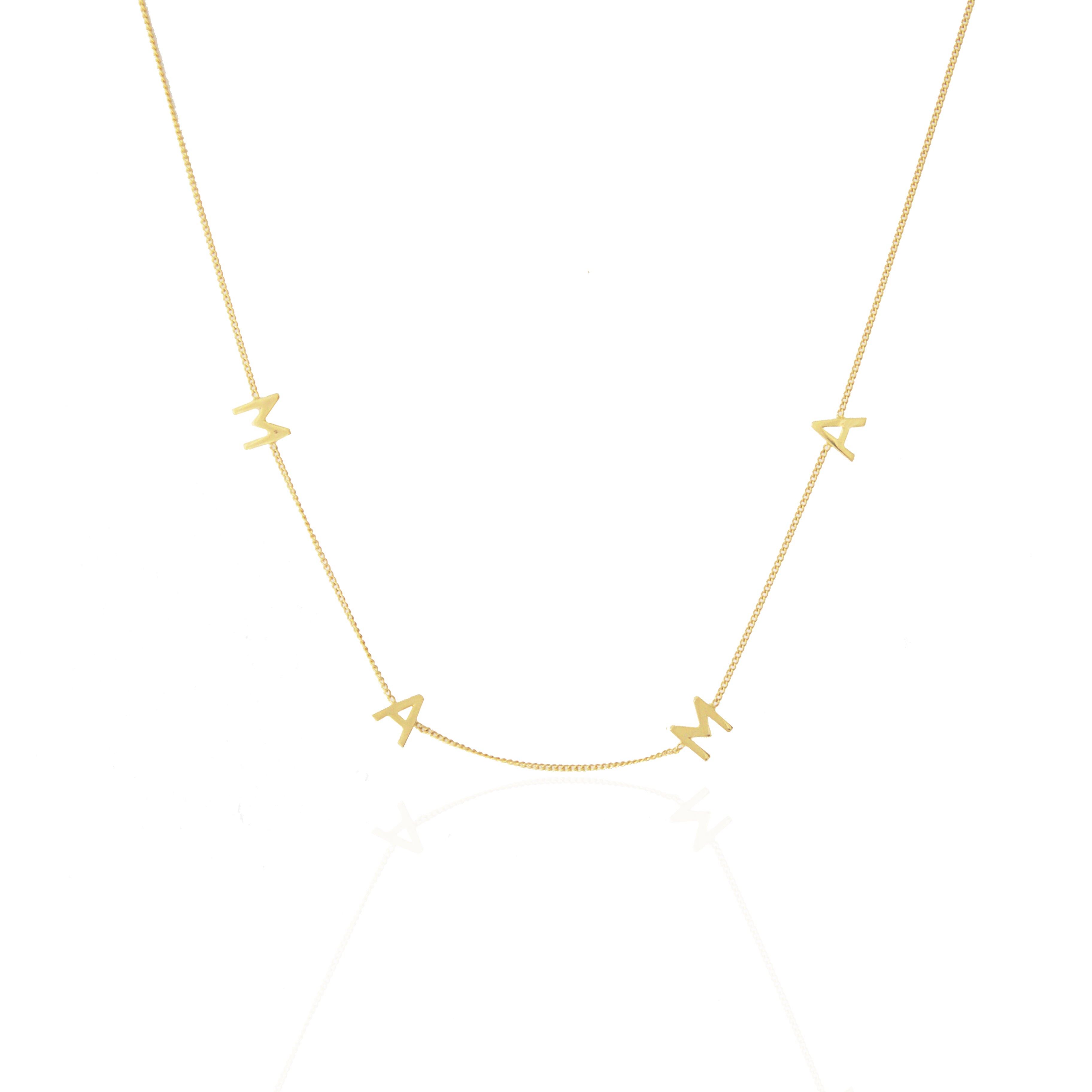 Luna & Rose MAMA Necklace - Gold