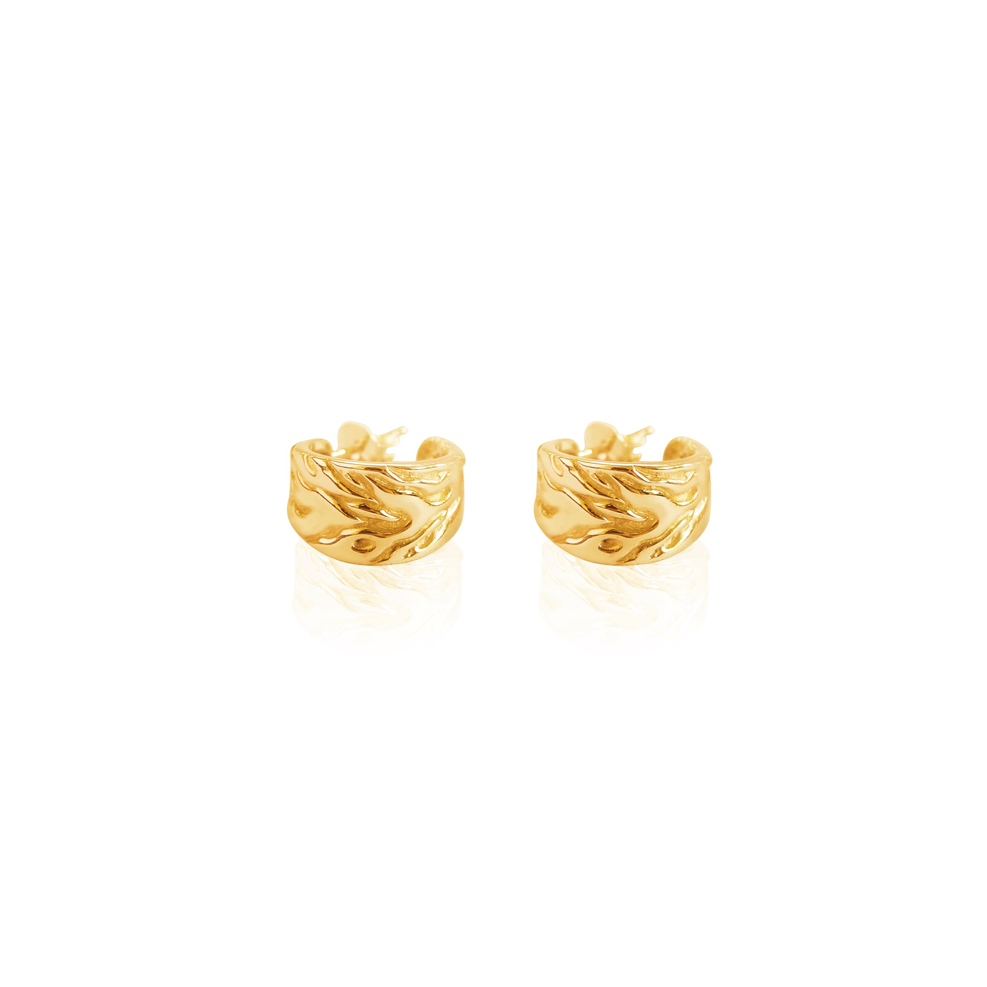 Luna and Rose MINI MONTEREY HOOPS - GOLD