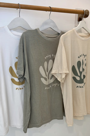 Plants for Eyes Charity T-Shirt Organic Cotton - Sage
