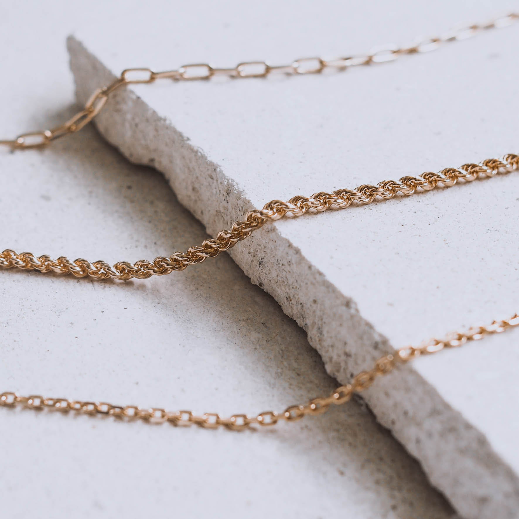 Rhode Island Rope Chain Bracelet in 18kt Gold