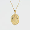 Video of 9KT SOLID GOLD Our Lady of Charity - Patroness of Cuba Necklace