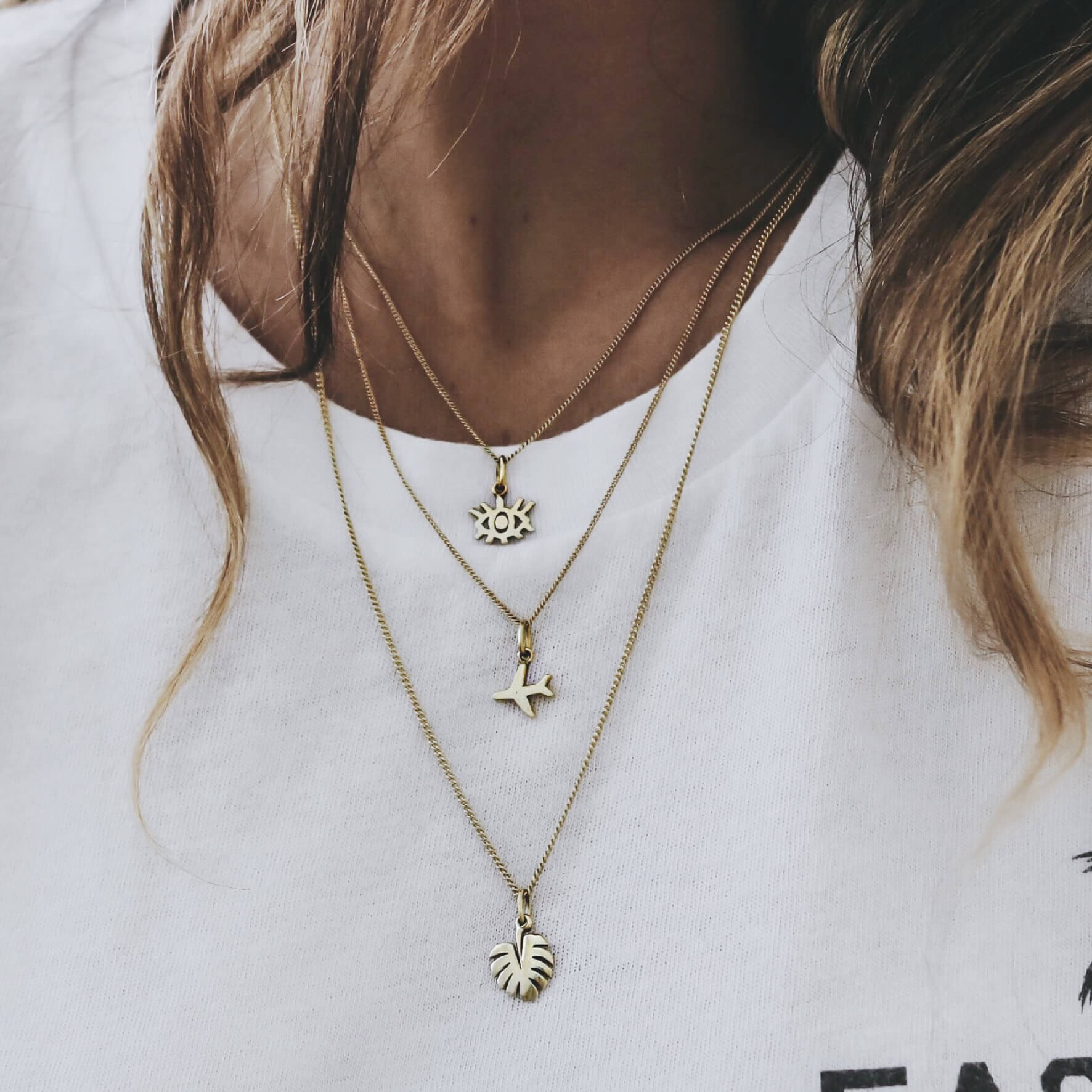 Just Plane Adventurous Necklace (Silver)