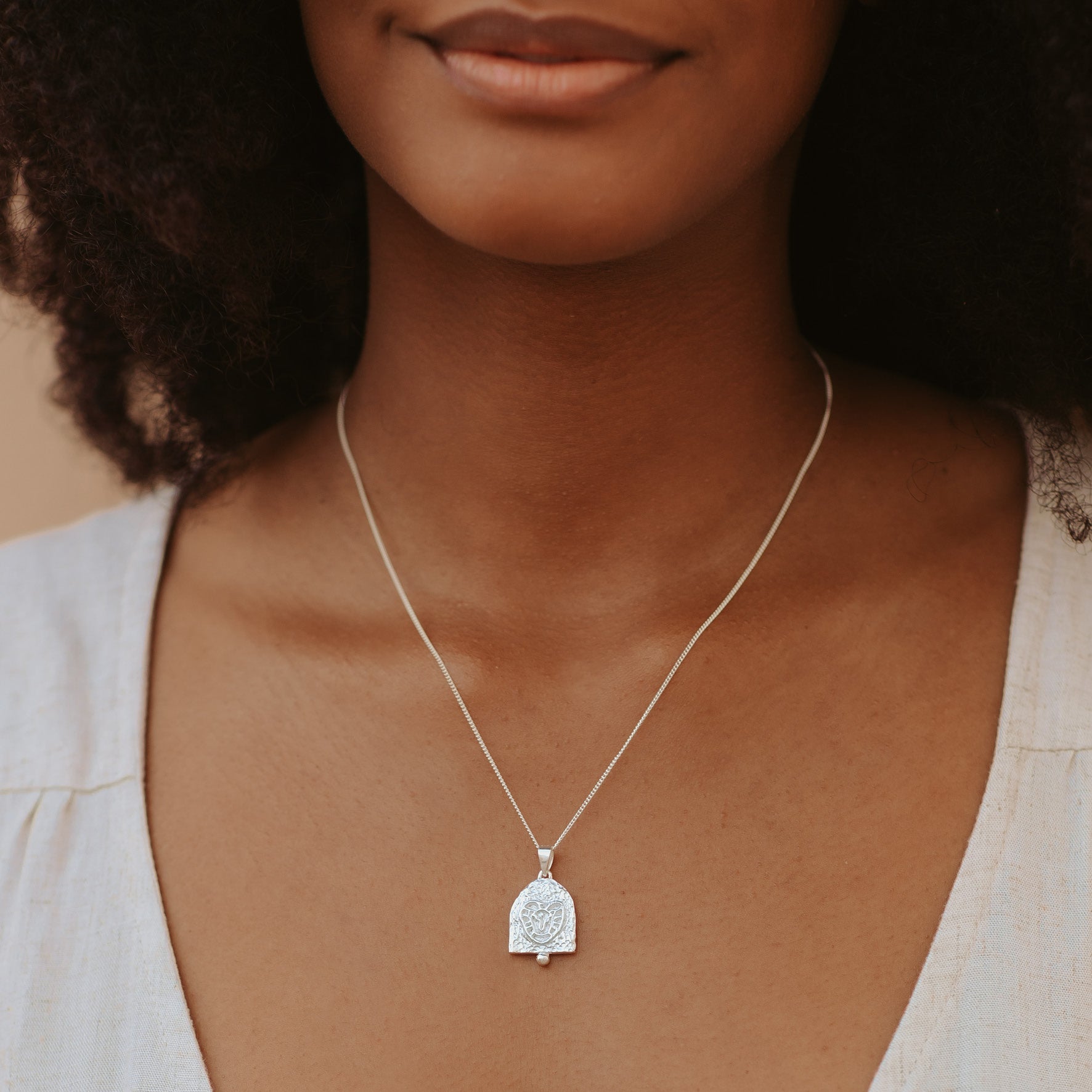 Luna & Rose Leo Zodiac Necklace Sterling Silver