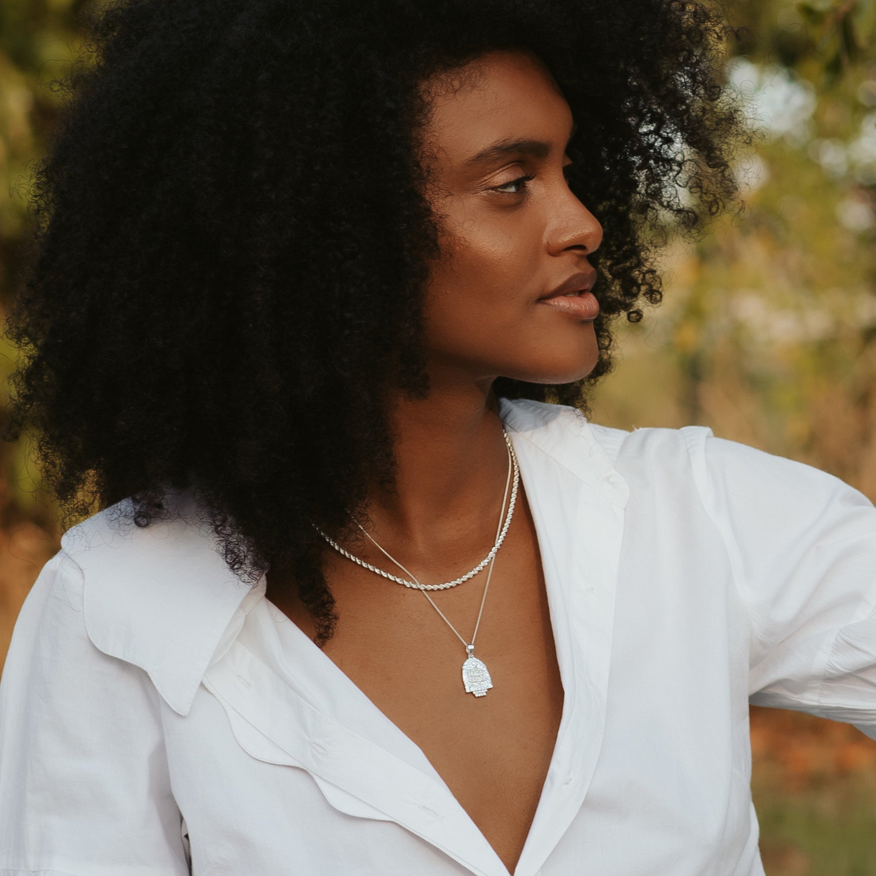 Luna & Rose LIBRA ZODIAC PENDANT - SILVER