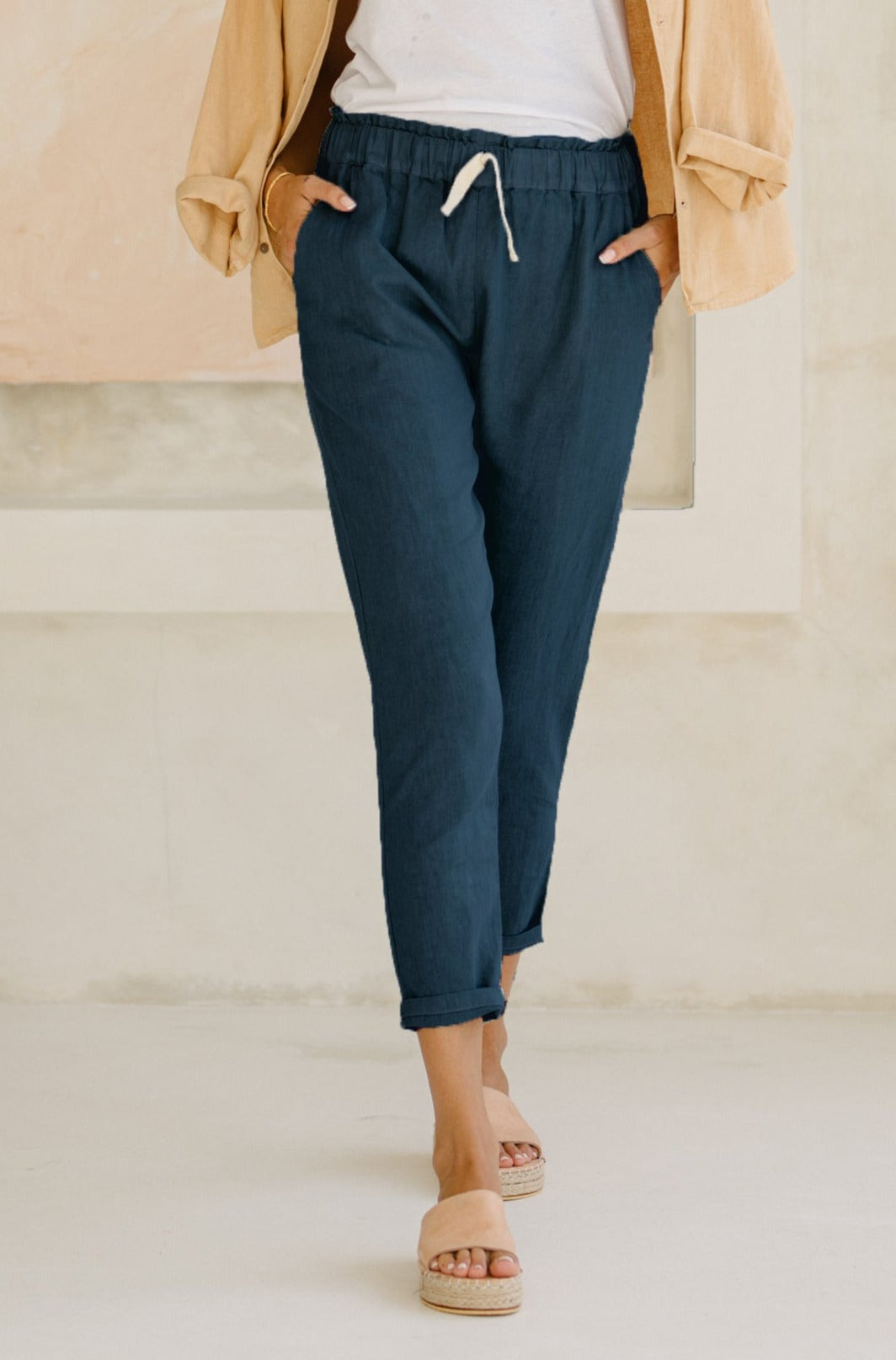 Frankie Pants - Ocean Blue