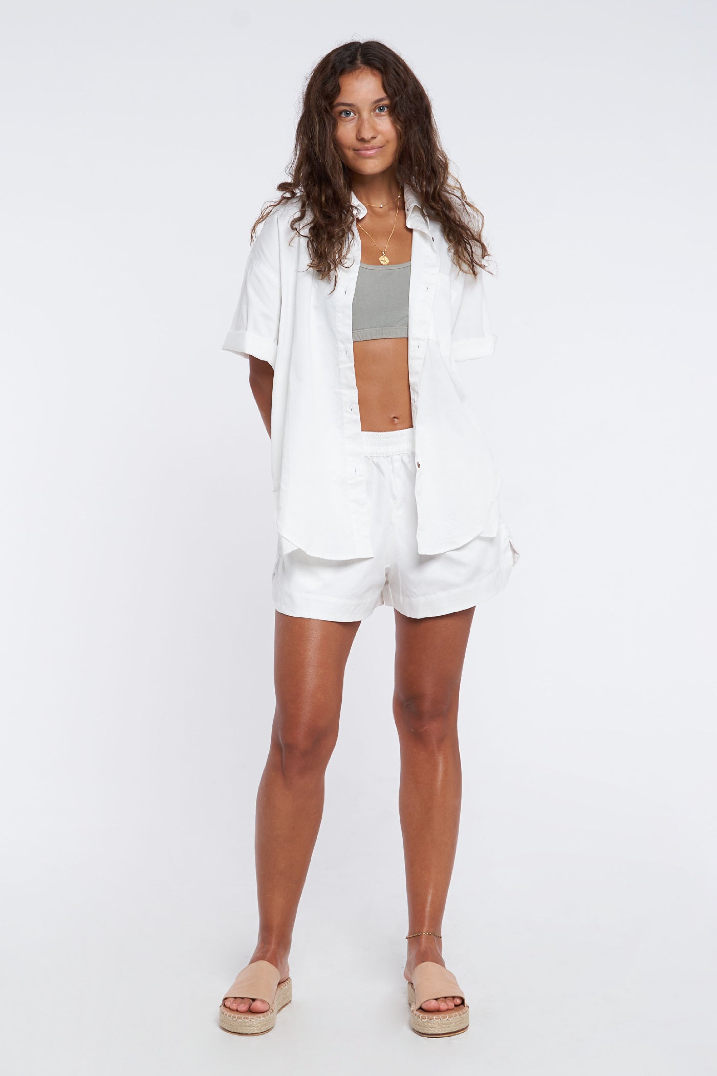 Jan Shirt Organic Cotton - Coconut White - PRE ORDER