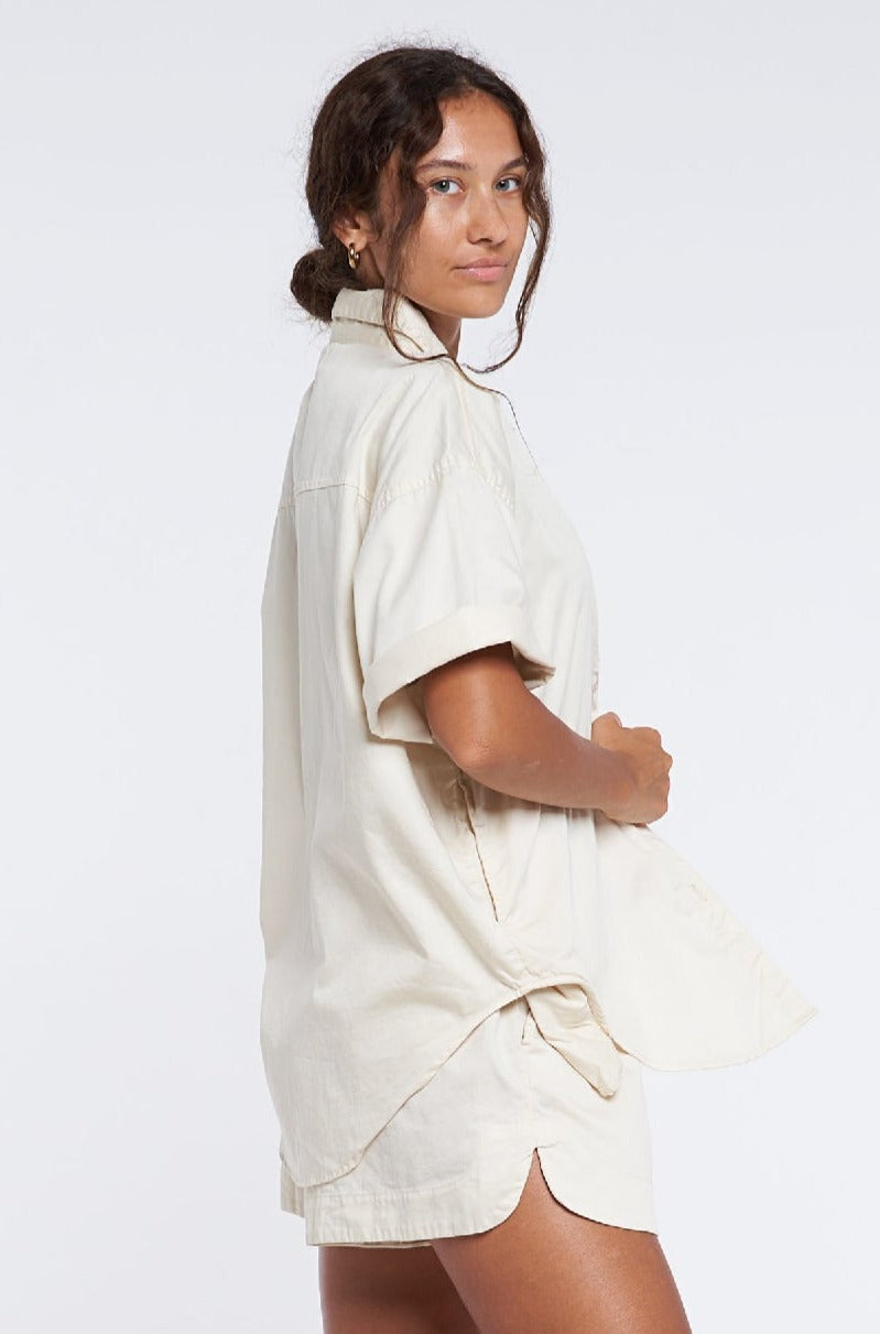 Macadamia Jan Shirt in Organic Cotton