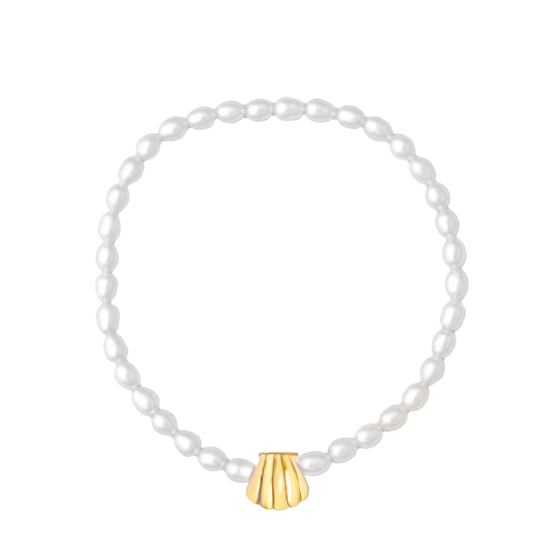Pearly Whites Bracelet Gold Luna Rose