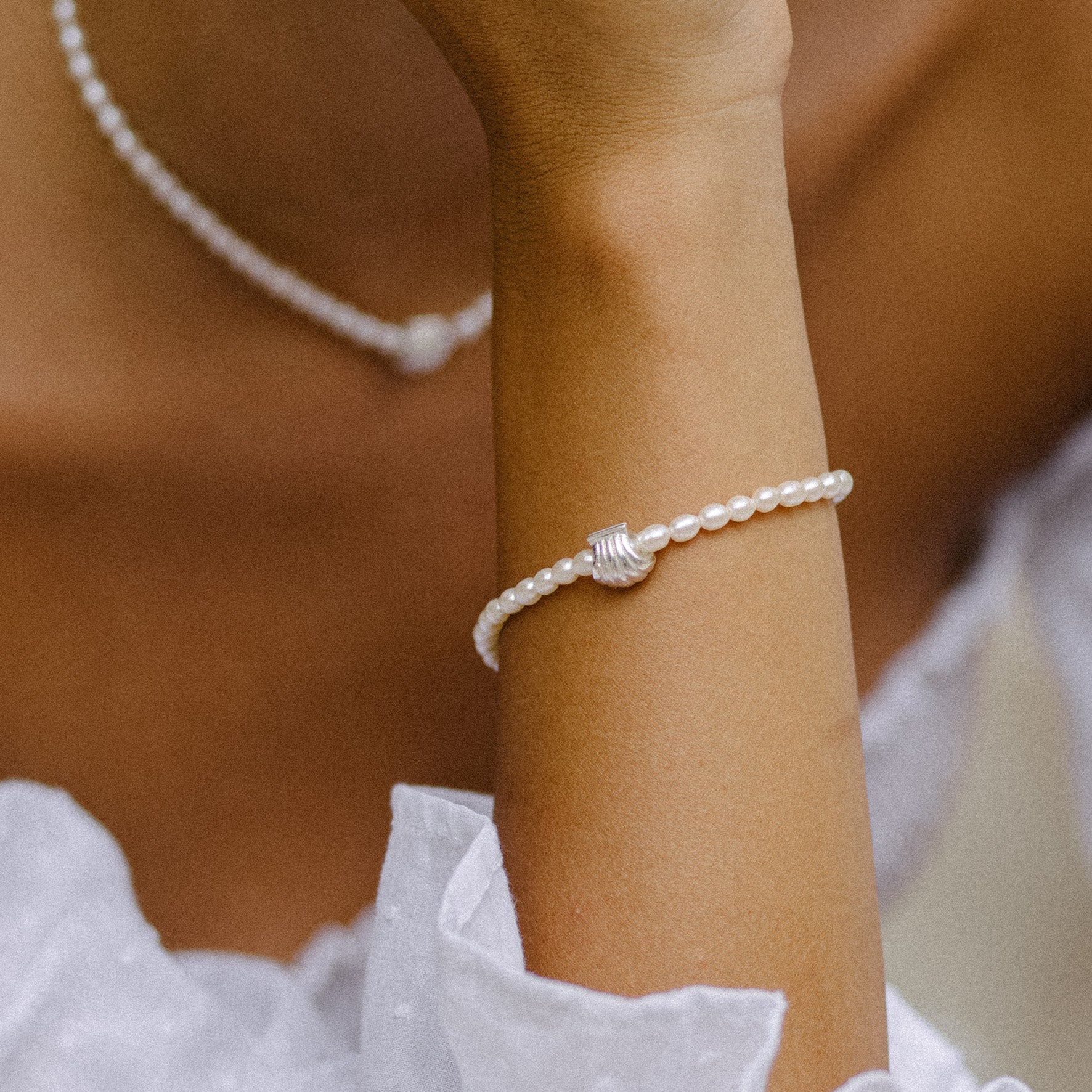 Pearly Whites Bracelet - SILVER