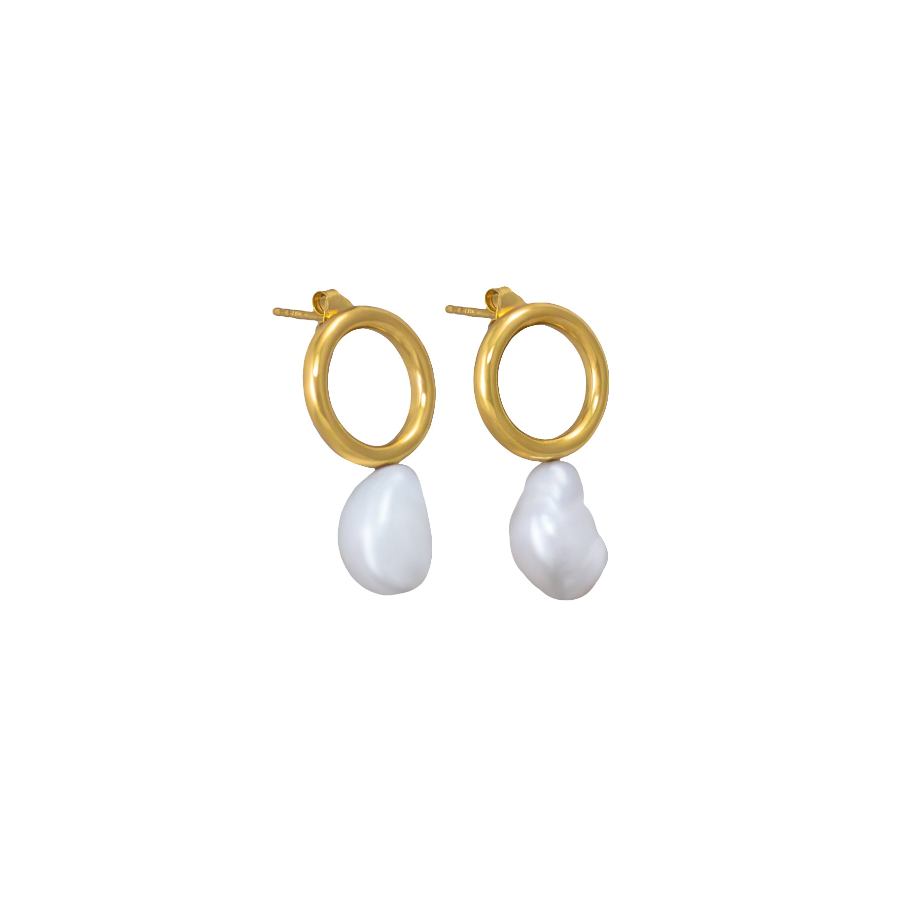 Luna Rose River Pearl Earrings