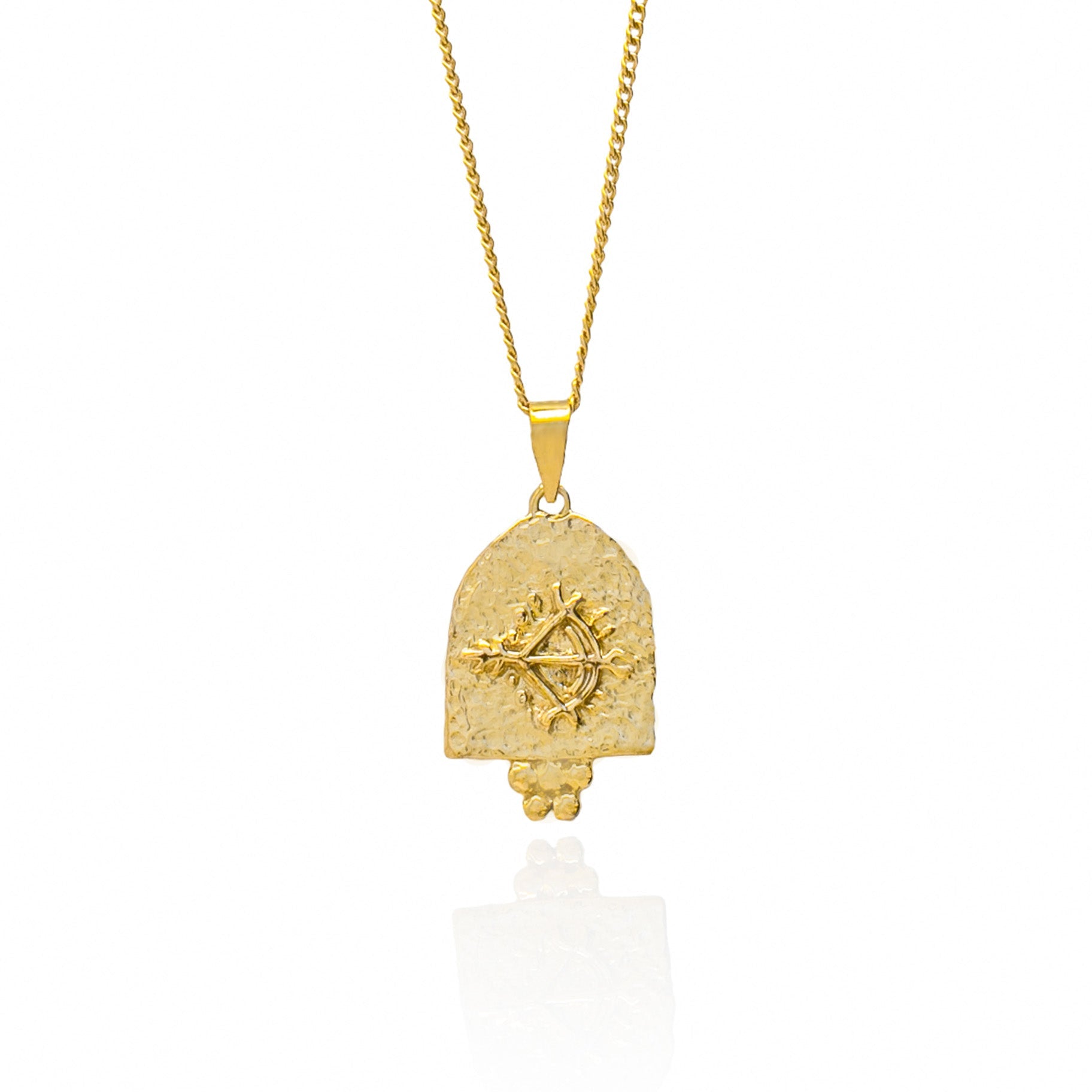 Zodiac Necklace SAGITTARIUS ZODIAC PENDANT - GOLD
