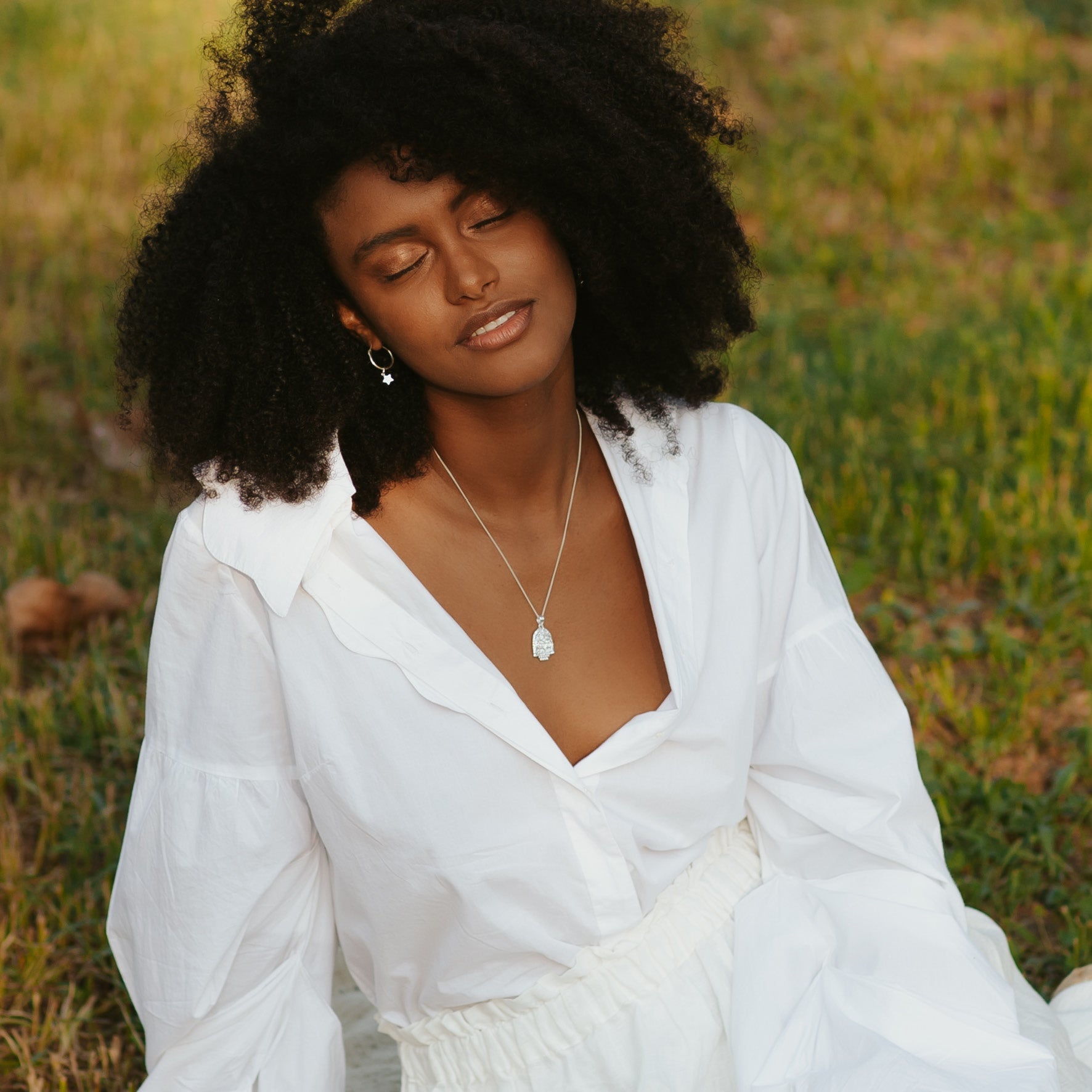 Luna & Rose TAURUS ZODIAC PENDANT - SILVER