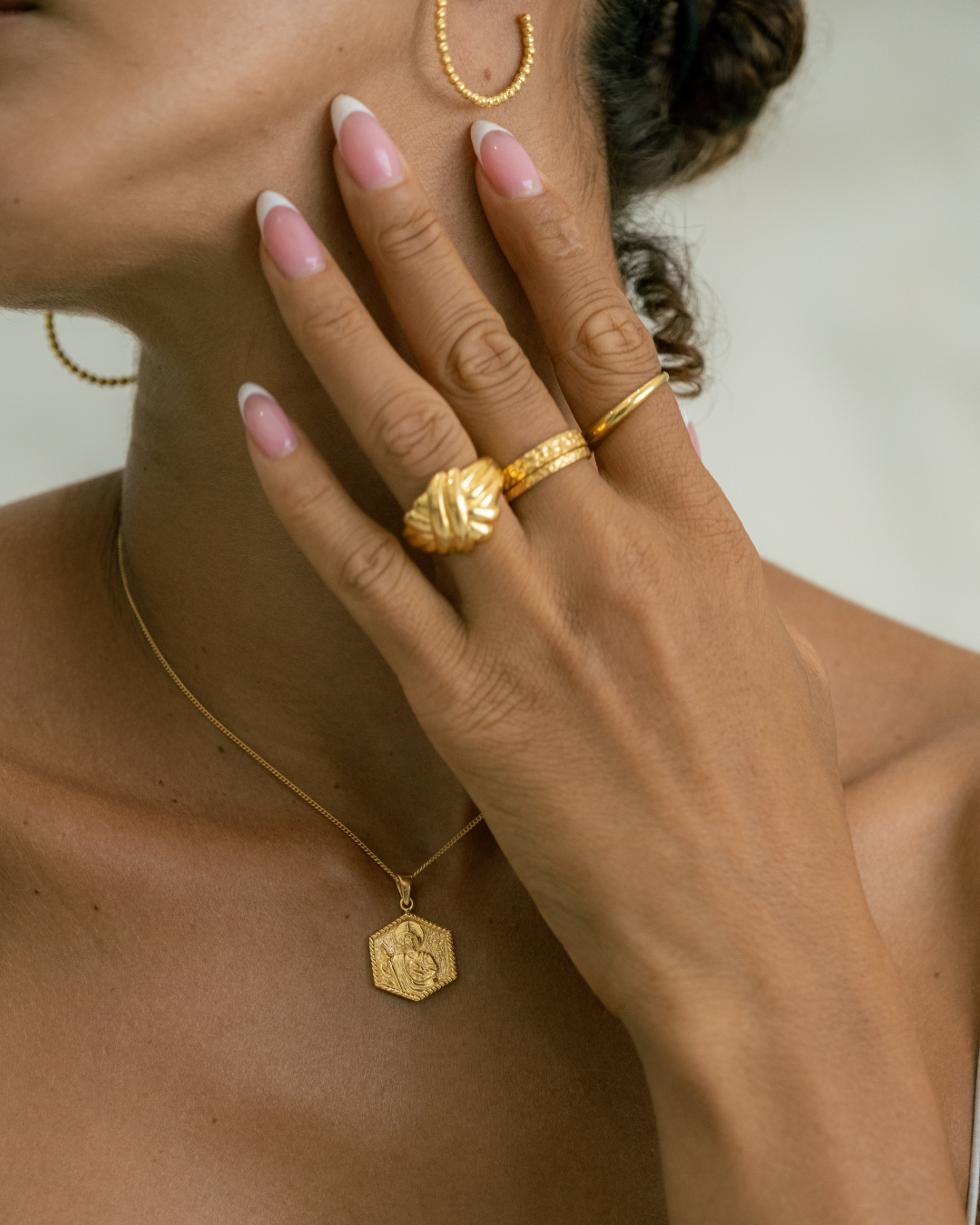 Nail care + jewellery styling