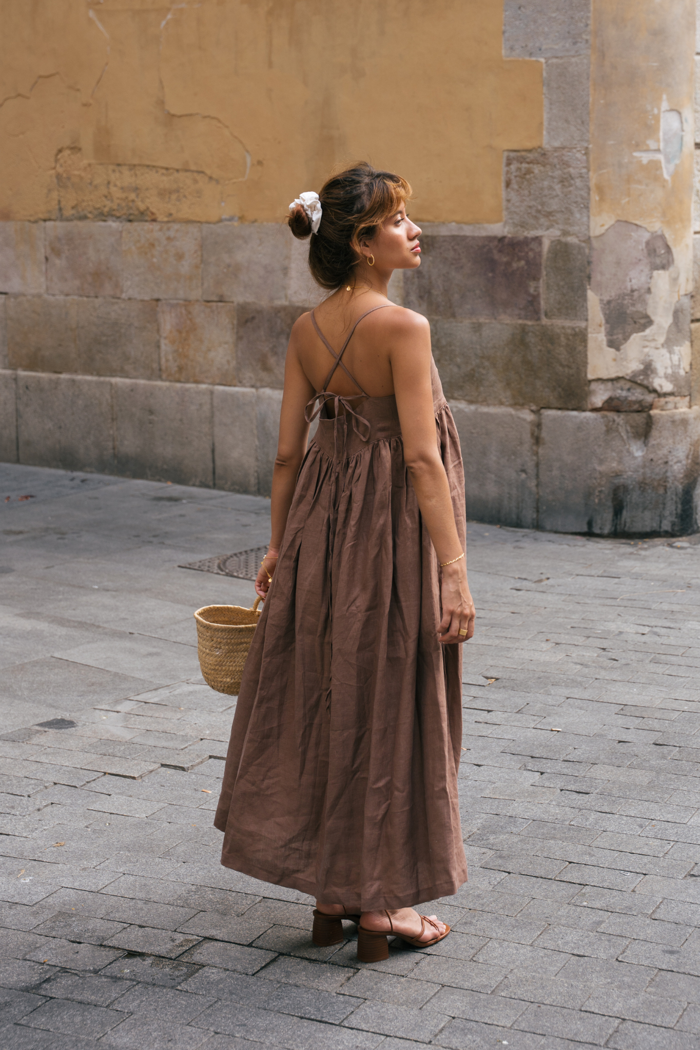 JUNIPER DRESS - Cocoa