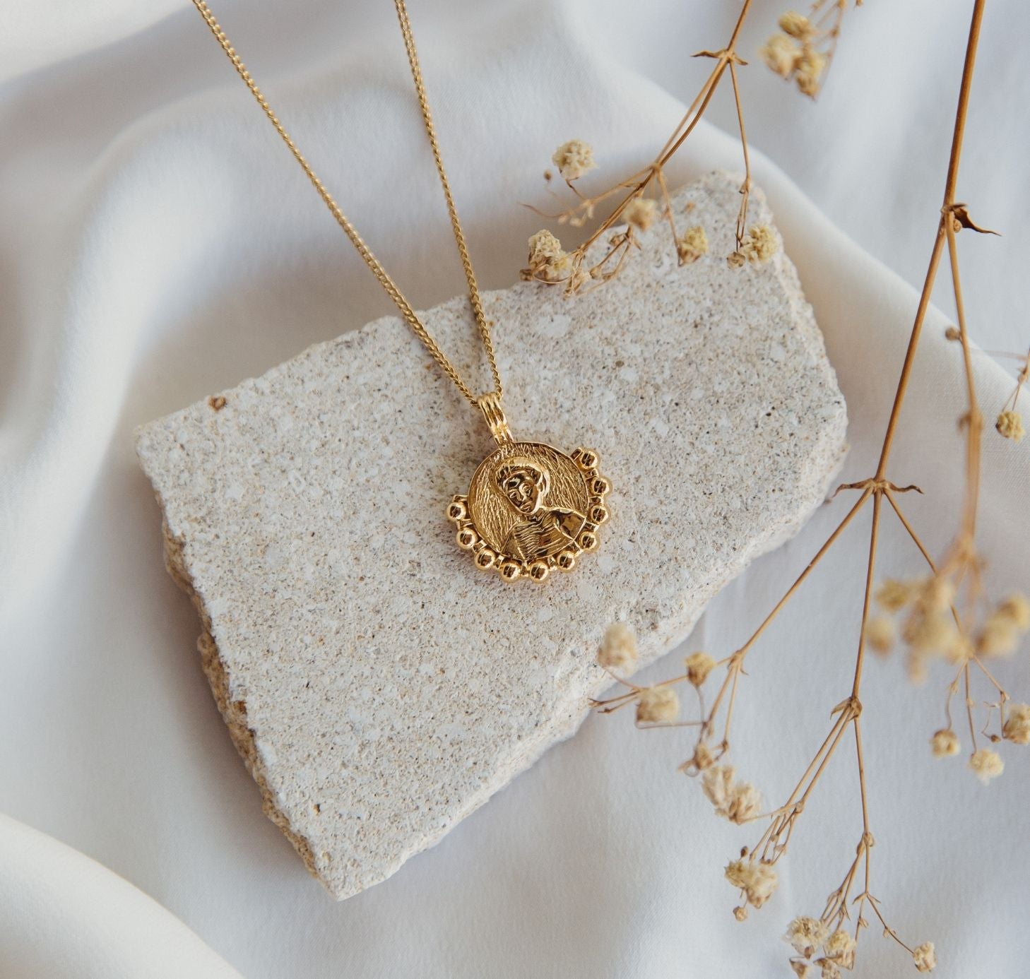 Kate Sheppard Pendant for Independence - CHARM ONLY - Gold