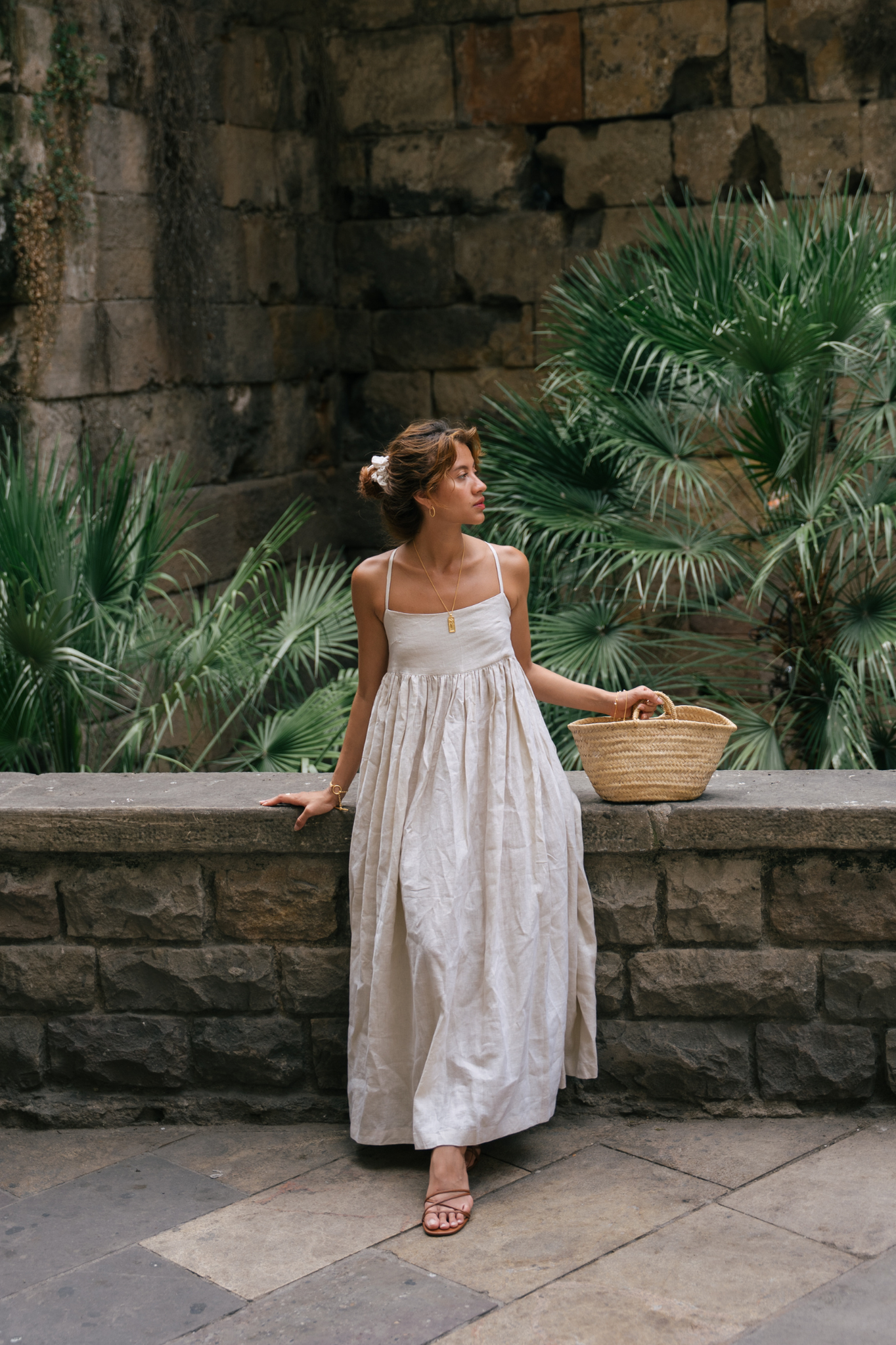 JUNIPER DRESS - Macadamia