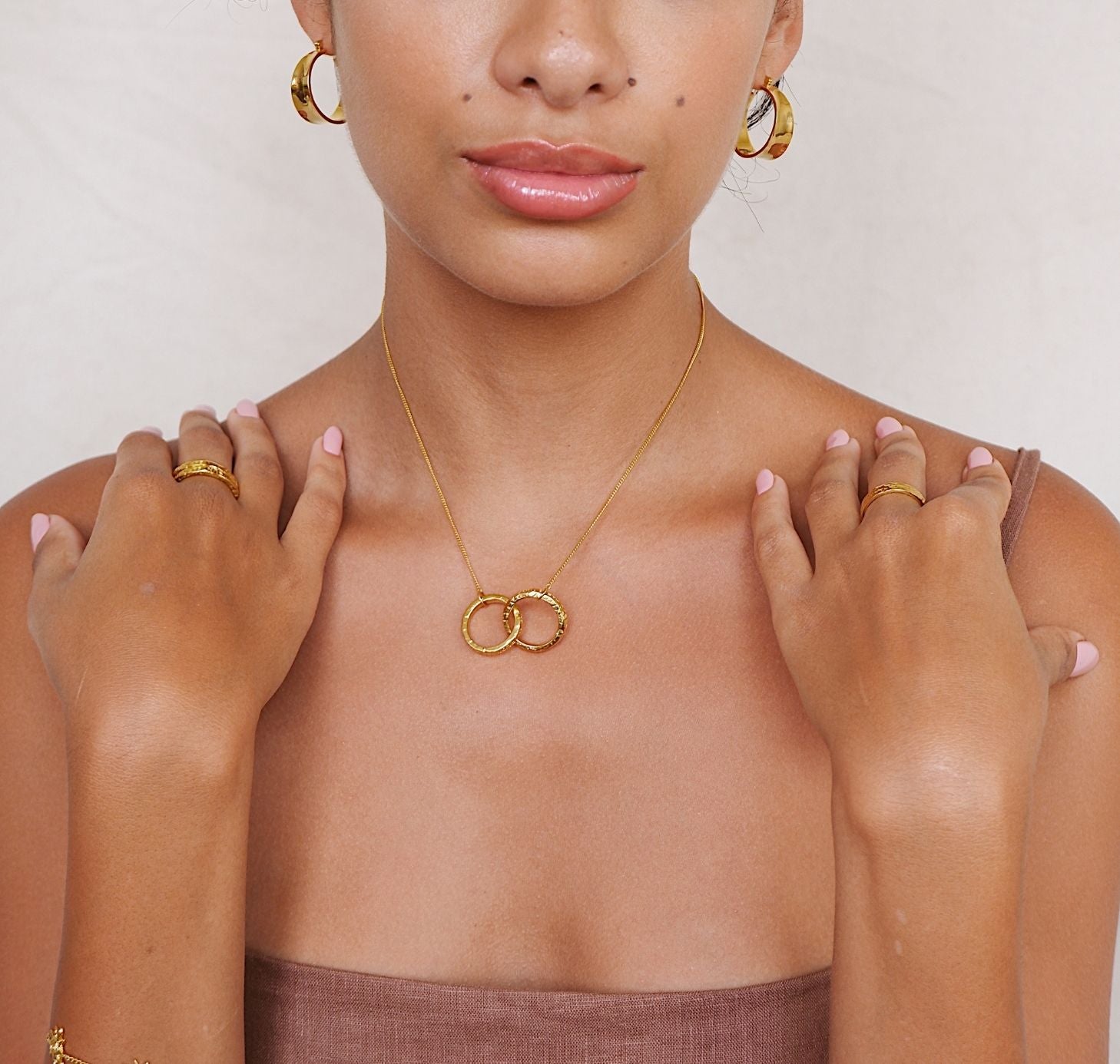 Support Necklace -  Gold