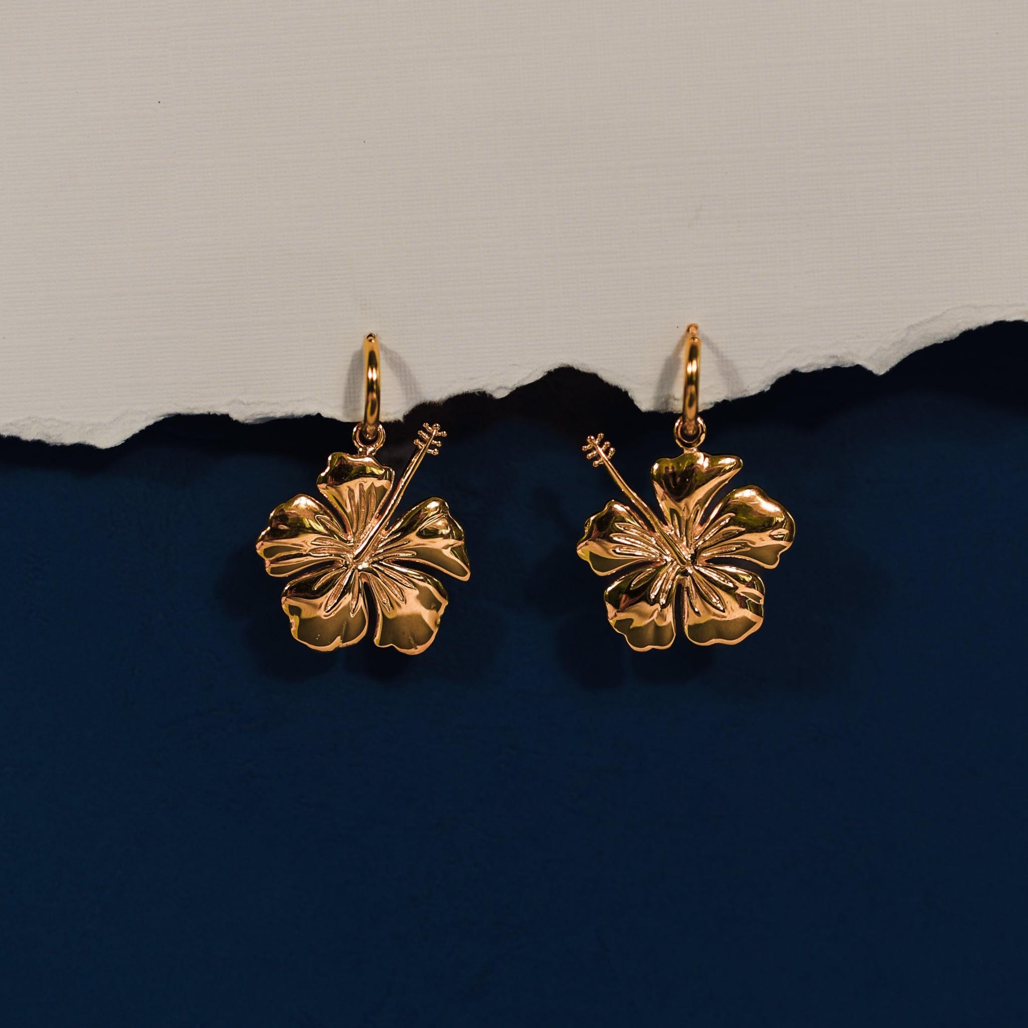 Hibiscus Huggies - Tahnee Kelland x Luna & Rose - Gold