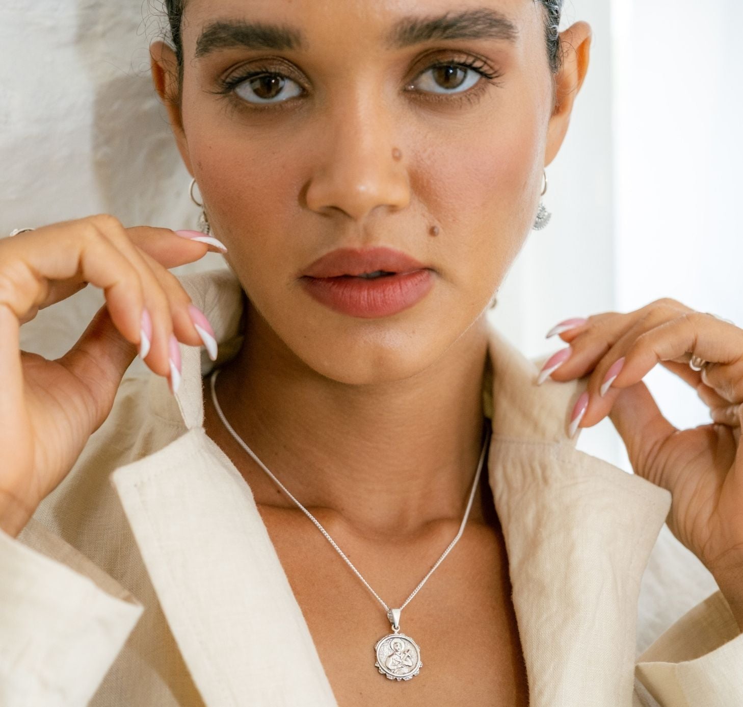 St Gerard - Patron Saint of Motherhood - Silver