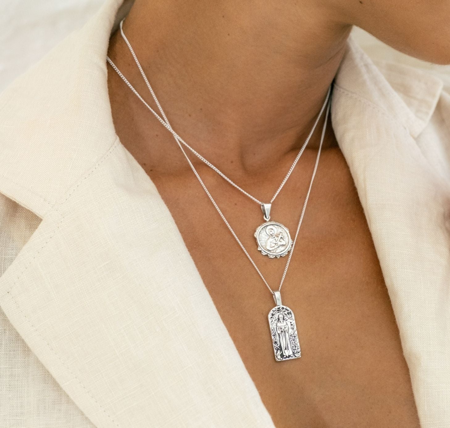 St Gerard - Patron Saint of Motherhood - Silver