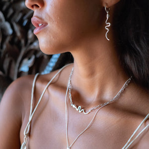 Snake 'Rebirth' Necklace -  Silver Bali jewelry brand