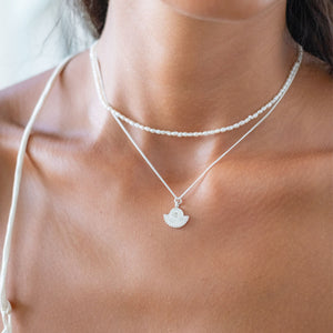 Guidance Necklace -  Silver Eco-conscious jewelry brand